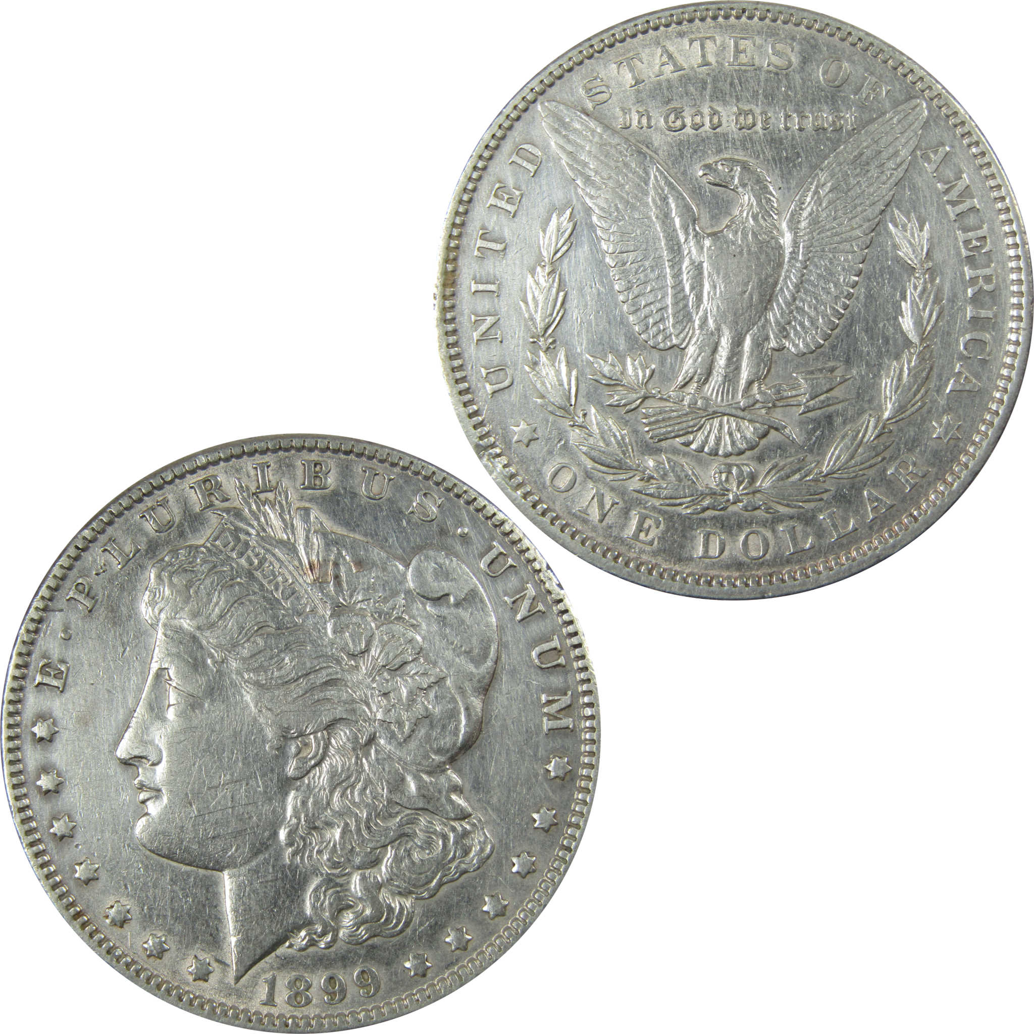 1899 Morgan Silver Dollar XF EF Extremely Fine Details SKU:CP328 - Morgan coin - Morgan silver dollar - Morgan silver dollar for sale - Profile Coins &amp; Collectibles