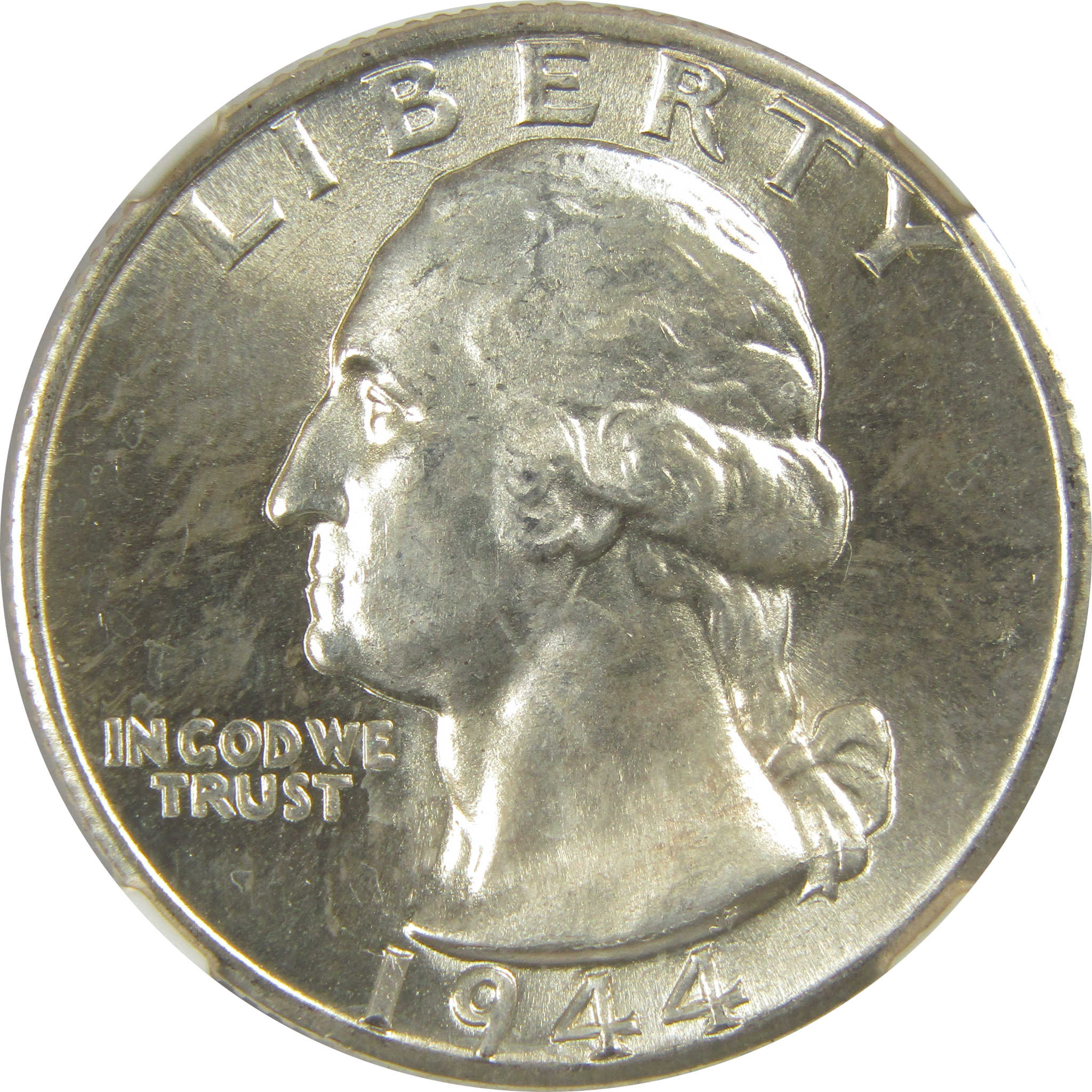 1944 D Washington Quarter MS 66 NGC Silver Bag Fragment SKU:I20505