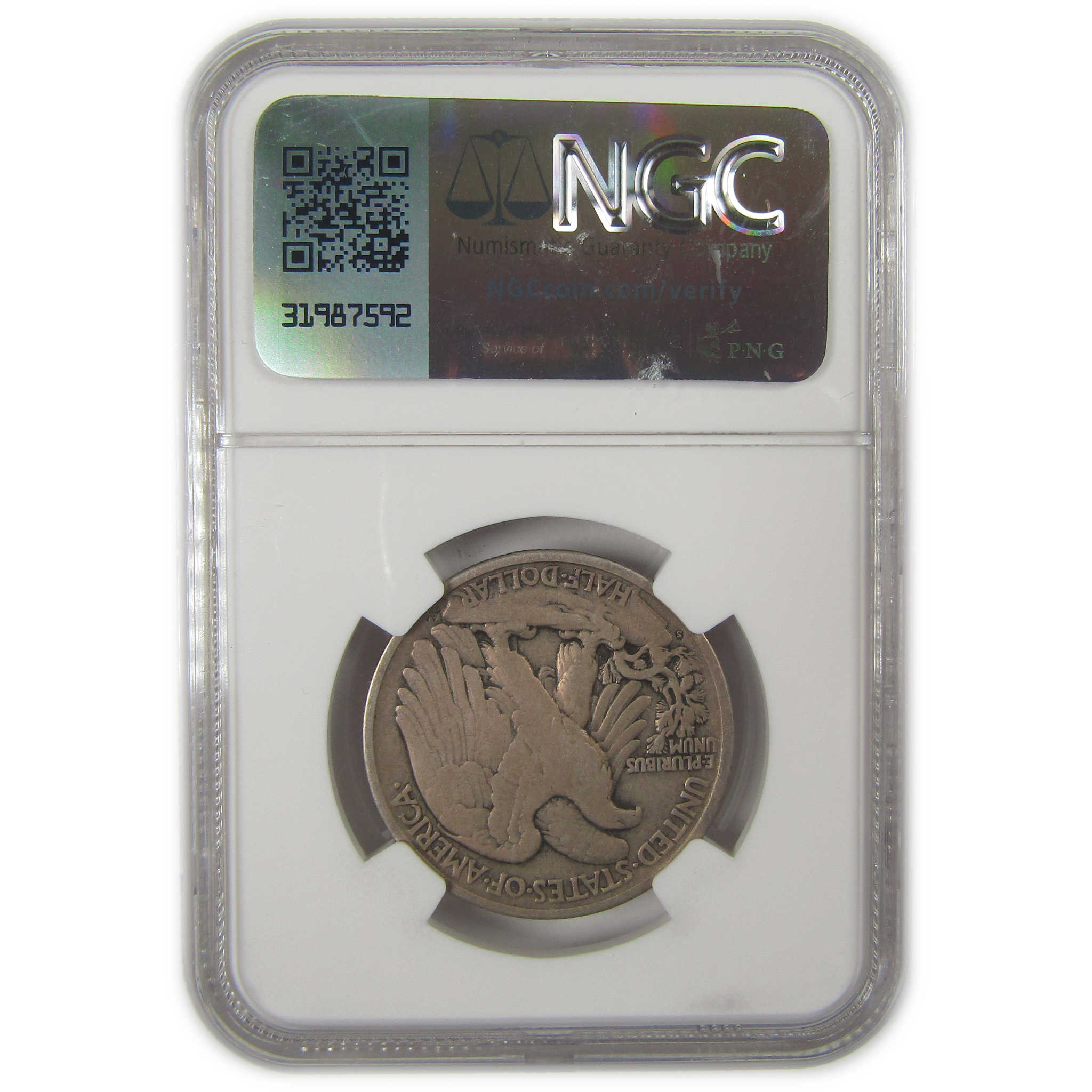1921 S Liberty Walking Half Dollar VF 20 NGC Silver SKU:I20586