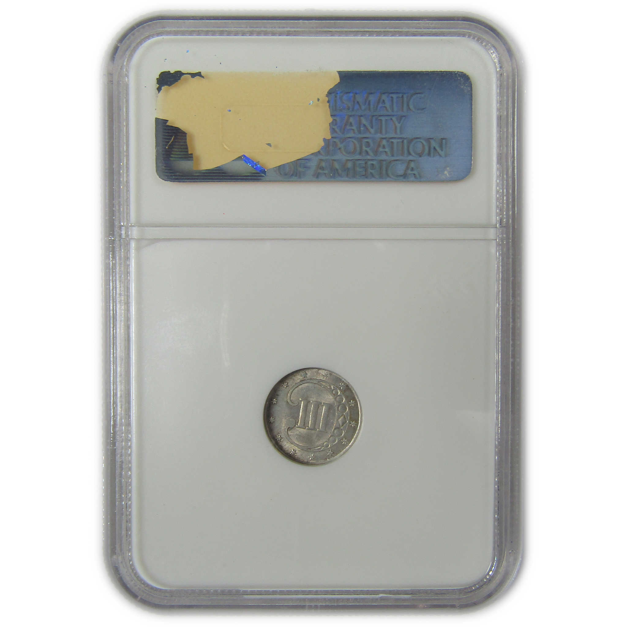 1851 Three Cent Piece MS 62 NGC Silver Trime Uncirculated SKU:I23313