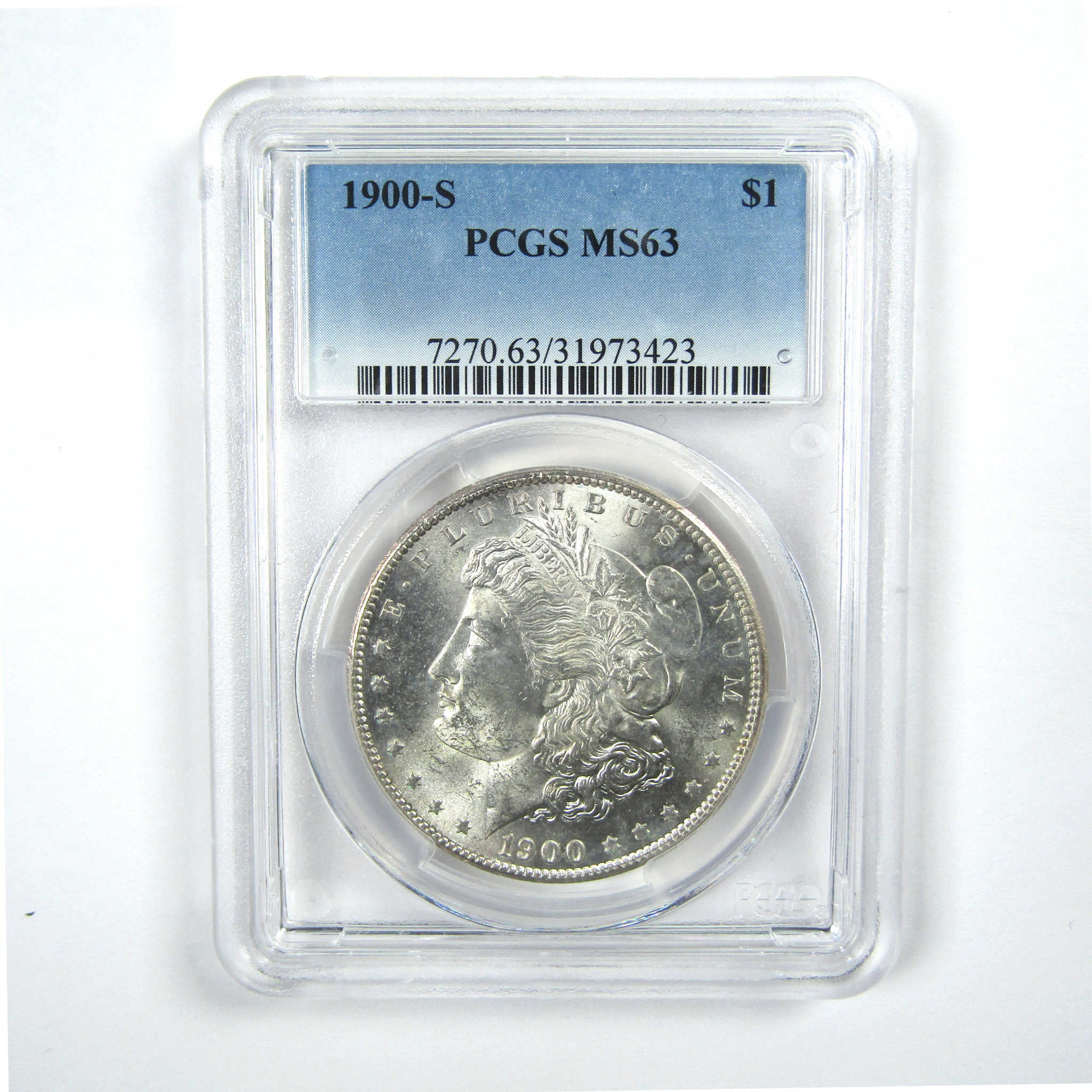 1900 S Morgan Dollar MS 63 PCGS Silver $1 Uncirculated Coin SKU:I13796 - Morgan coin - Morgan silver dollar - Morgan silver dollar for sale - Profile Coins &amp; Collectibles