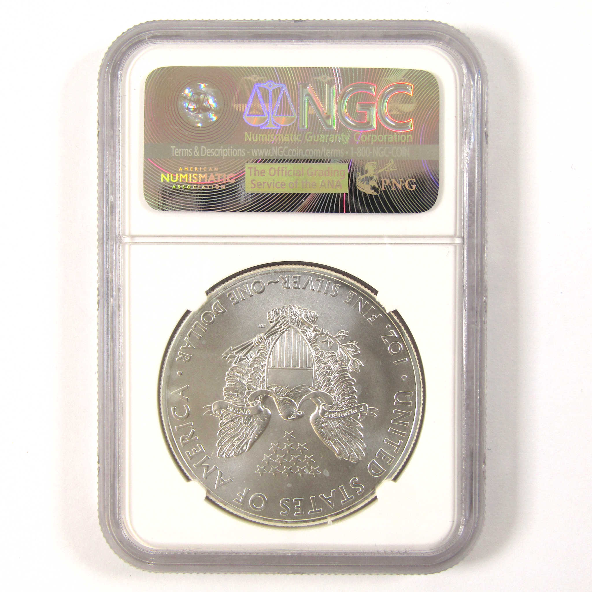 2015 American Eagle MS 70 NGC 1 oz .999 Silver Bullion $1 SKU:CPC3495