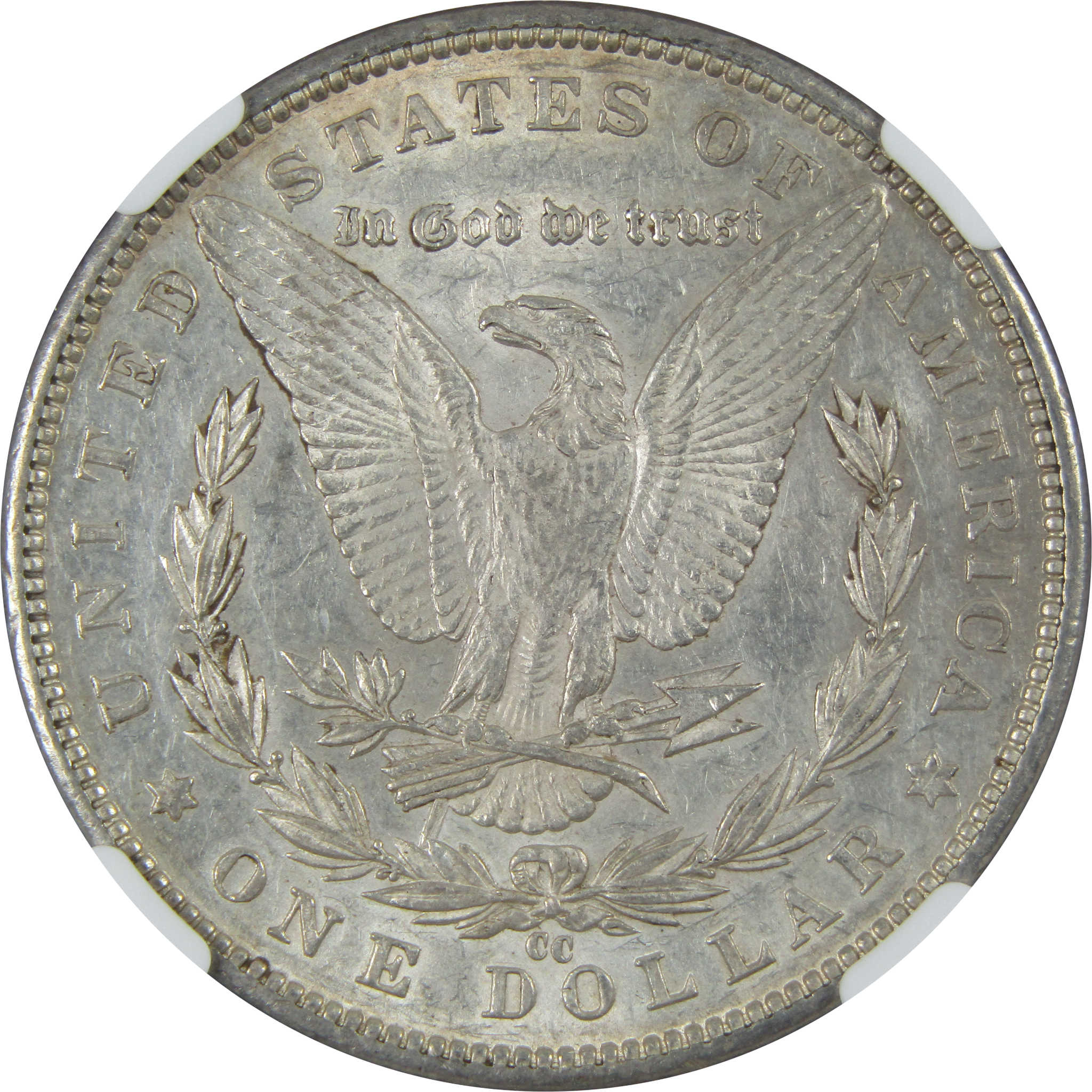 1890 CC Morgan Dollar AU 55 NGC $1 Coin VAM-4 Tail Bar SKU:I15075 - Morgan coin - Morgan silver dollar - Morgan silver dollar for sale - Profile Coins &amp; Collectibles