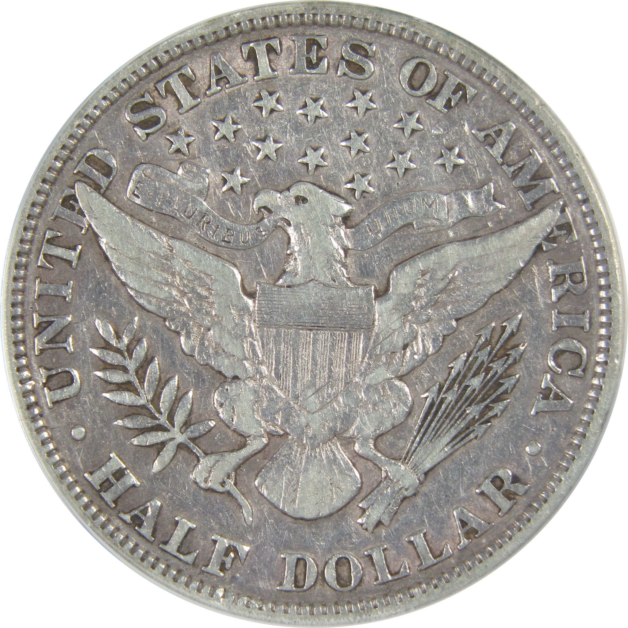 1897 Barber Half Dollar VF 25 Details ANACS Silver 50c Coin SKU:I16168