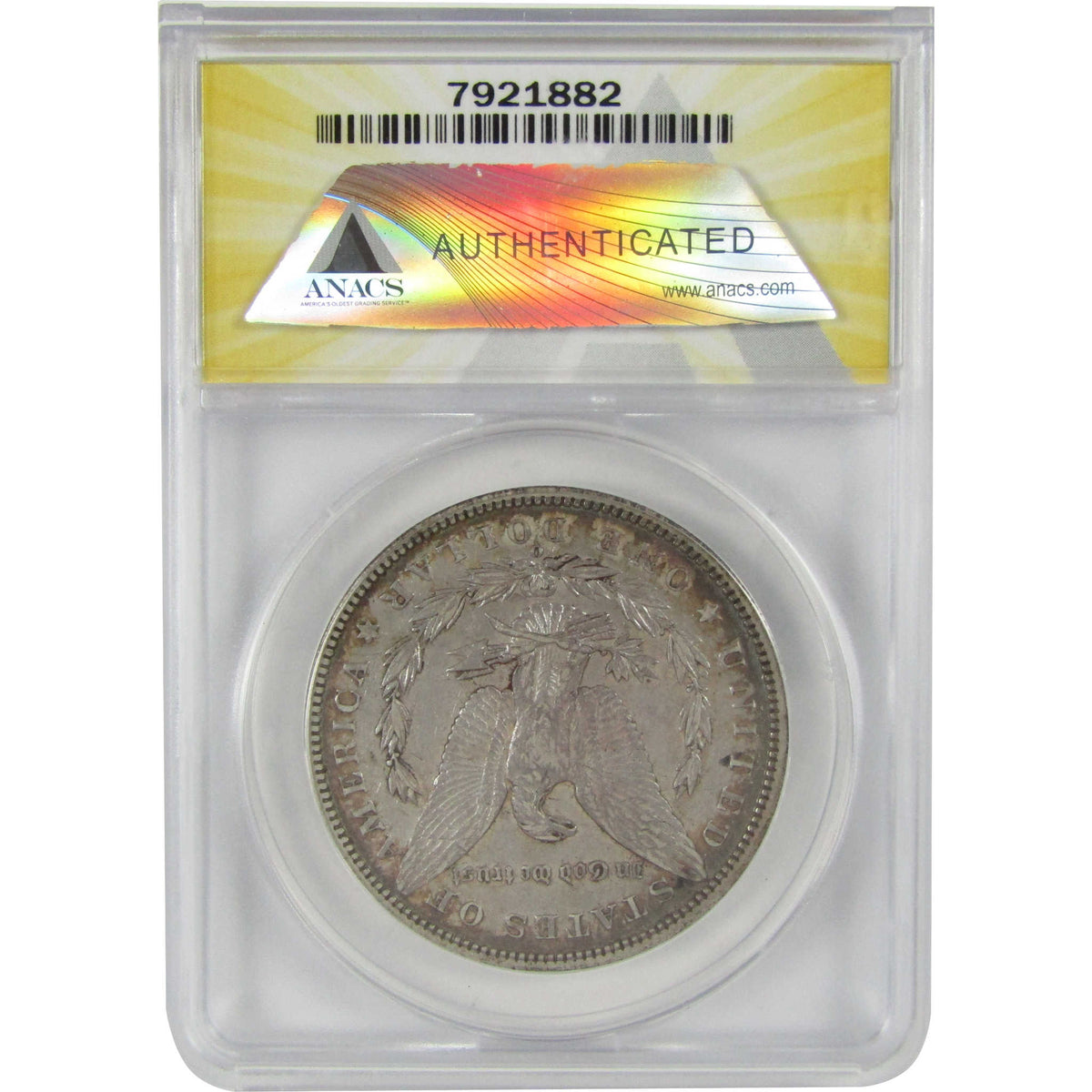 1895 O Morgan Silver Dollar EF 45 ANACS $1 Coin Collectible SKU:I28816