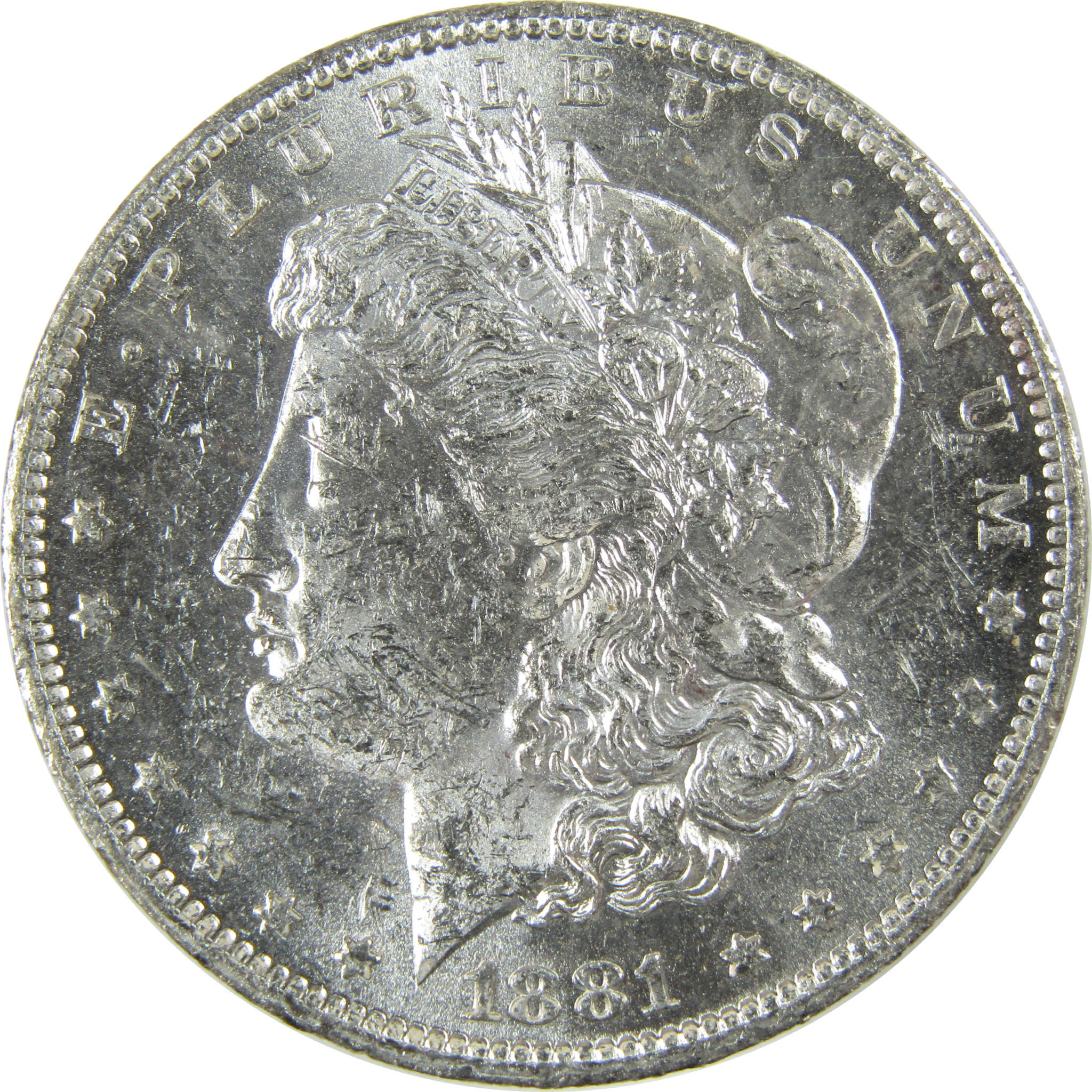 1881 O Morgan Silver Dollar Uncirculated Mint State $1 Coin SKU:I27702
