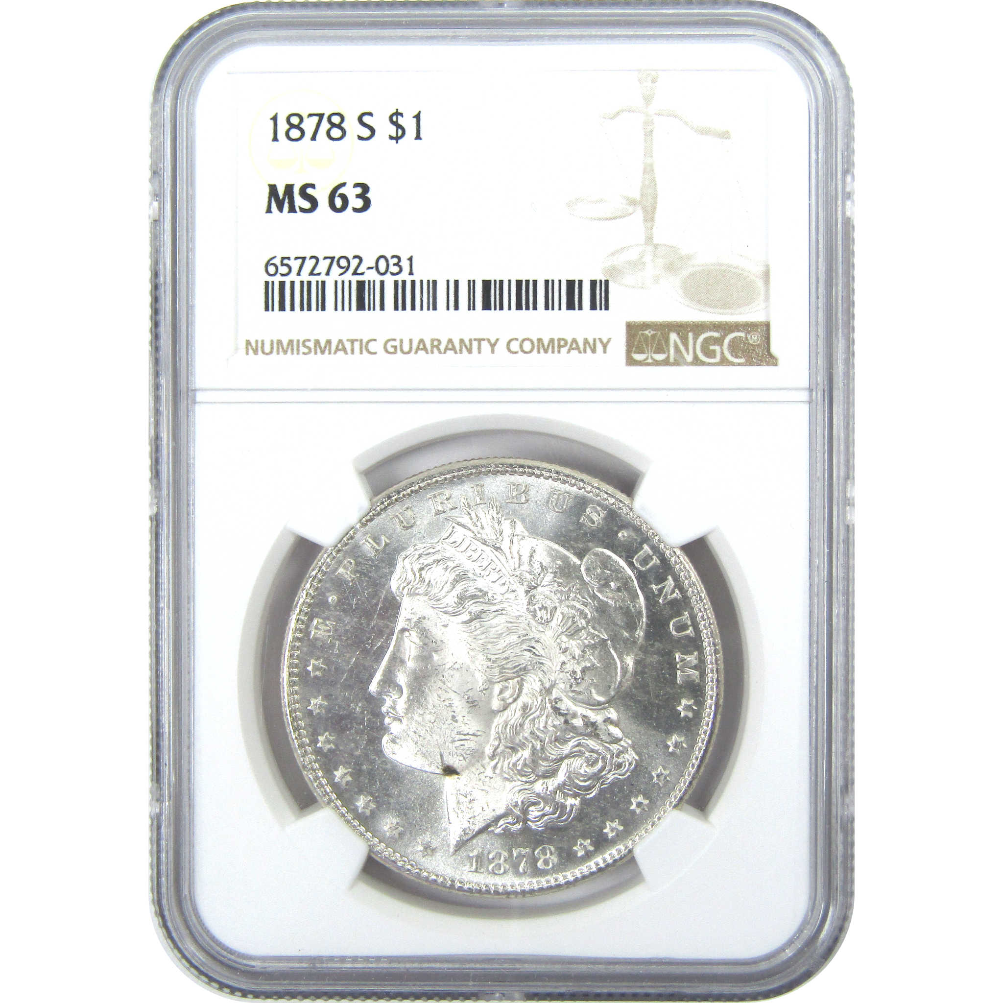 1878 S Morgan Dollar MS 63 NGC Silver $1 Uncirculated Coin SKU:I15839 - Morgan coin - Morgan silver dollar - Morgan silver dollar for sale - Profile Coins &amp; Collectibles