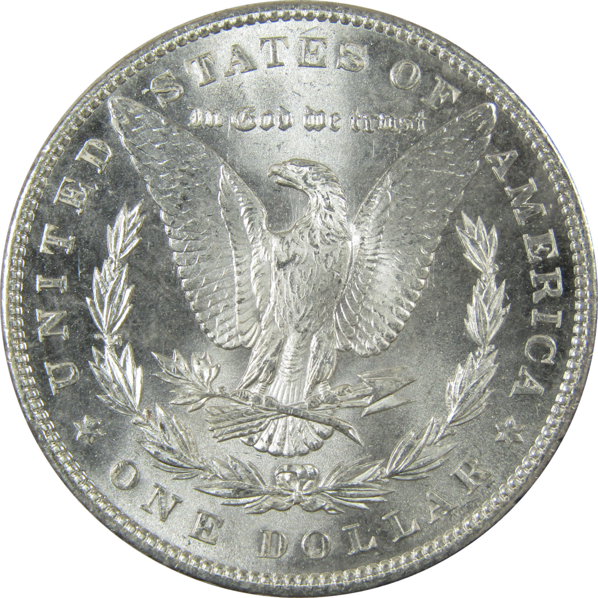 1898 Morgan Silver Dollar Uncirculated Mint State $1 Coin SKU:I27687