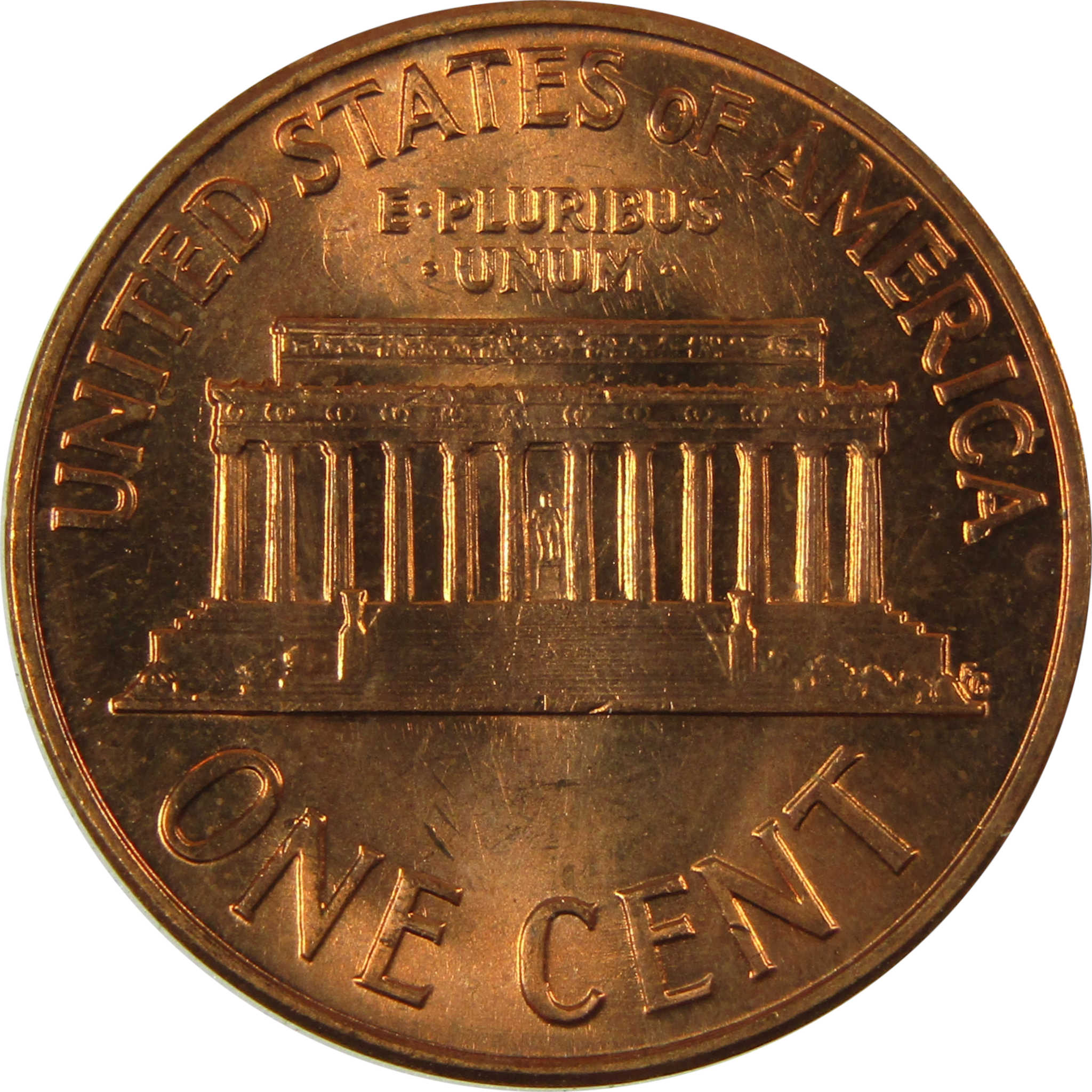 1960 Small Date Lincoln Memorial 1c Uncirculated Mint State SKU:I26572