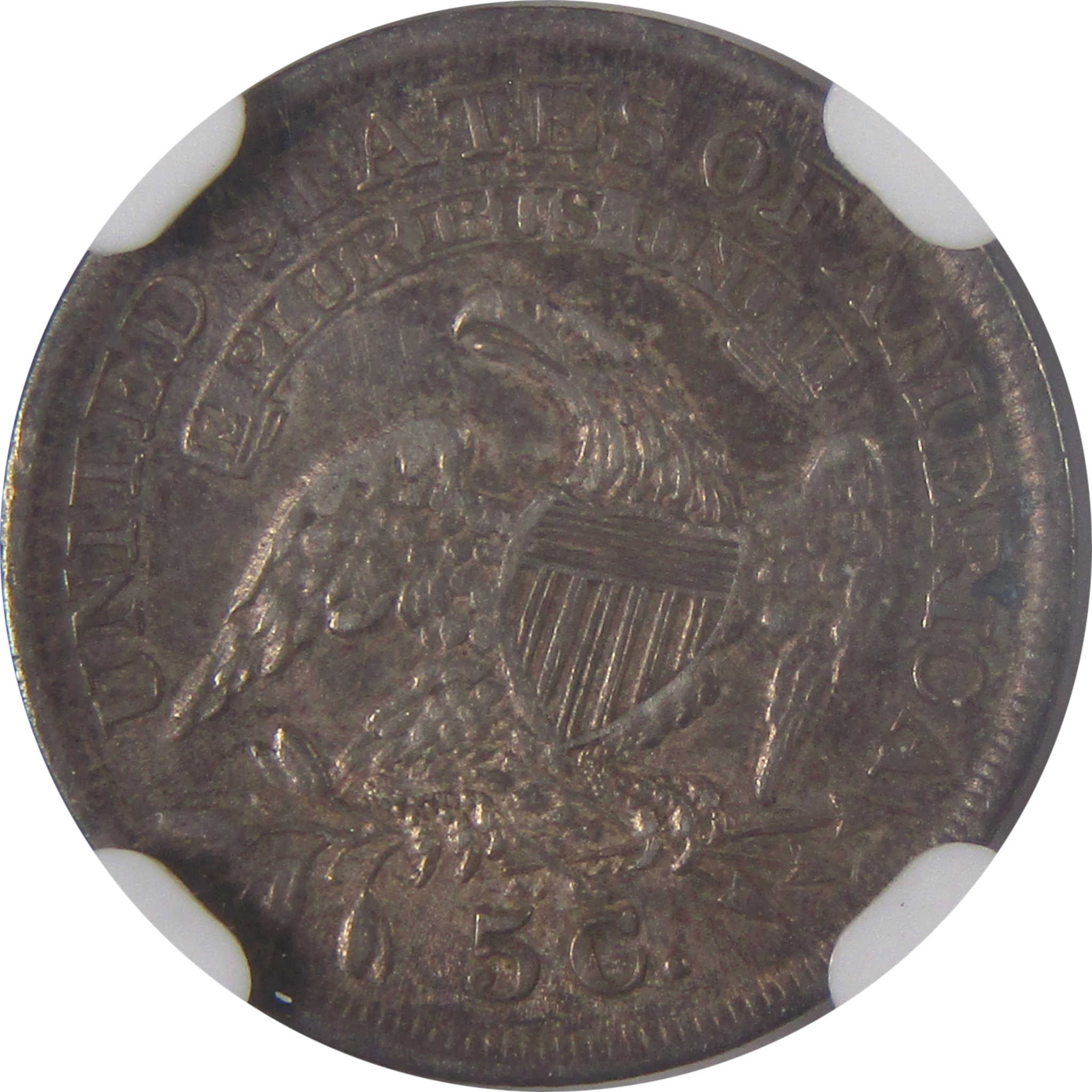 1836 Large 5C Capped Bust Half Dime XF Details NGC Silver SKU:I17393