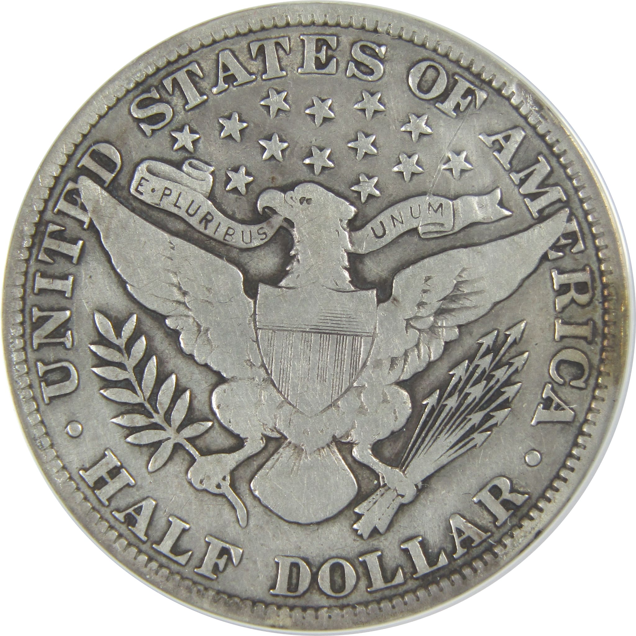 1913 Barber Half Dollar VG 10 Details ANACS Silver 50c Coin SKU:I16175