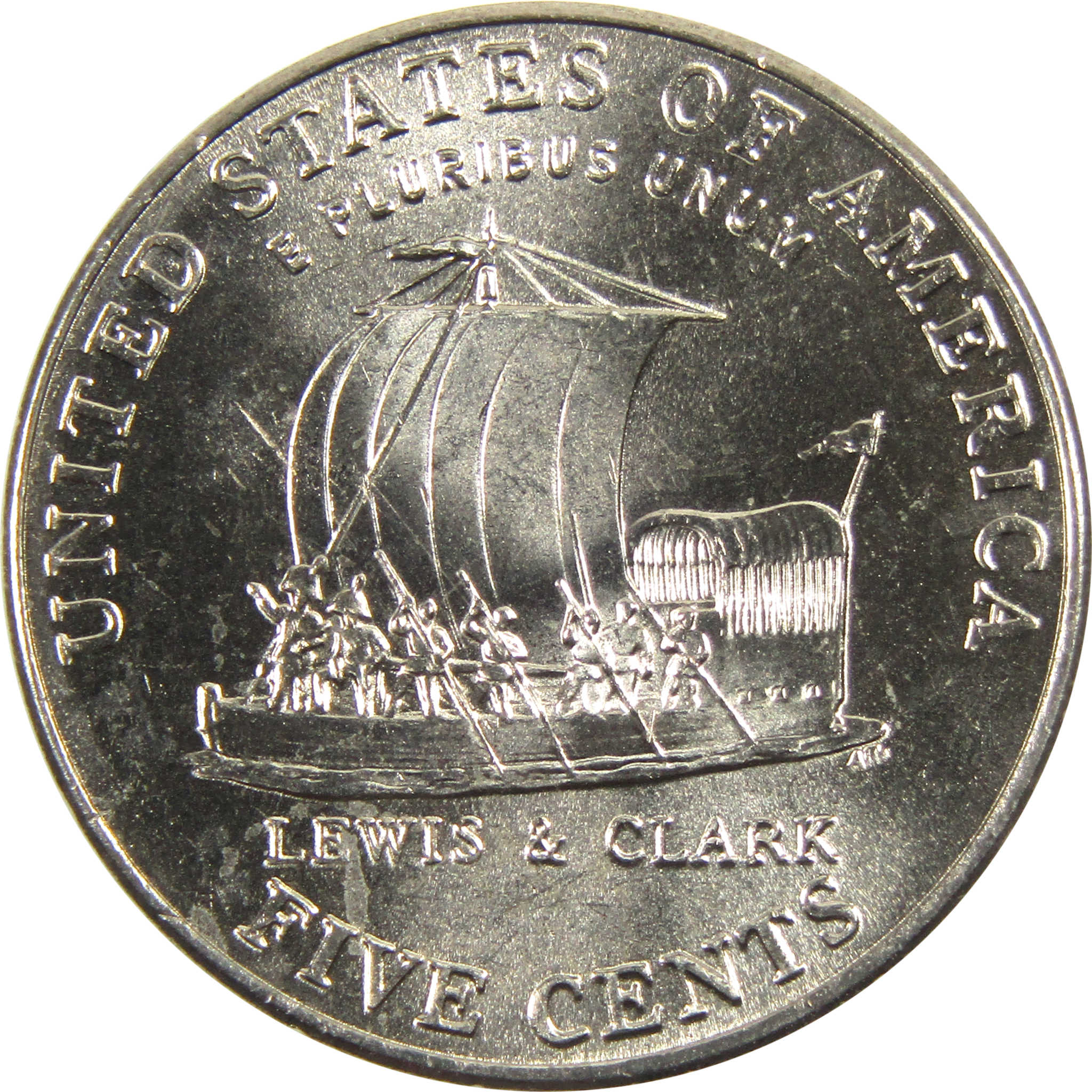 2004 D Keelboat Jefferson Nickel BU Uncirculated 5c Coin