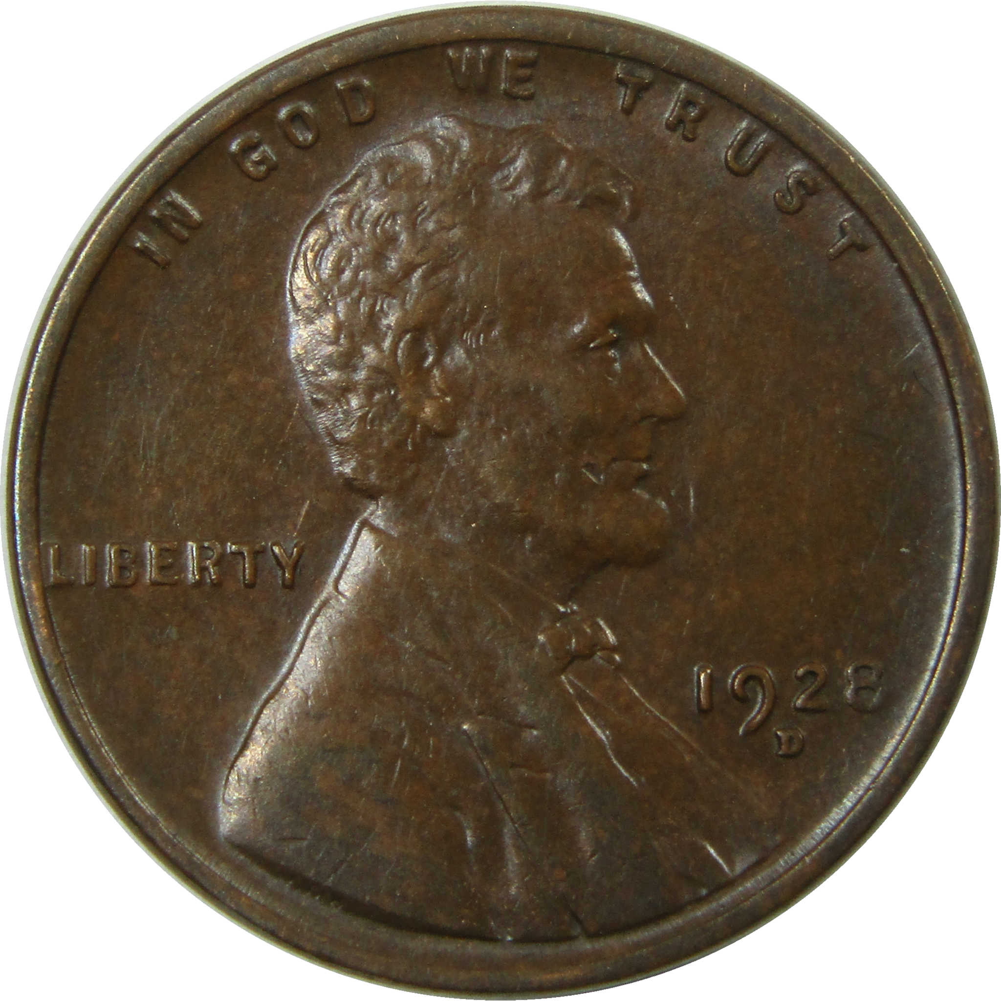 1928 D Lincoln Wheat Cent XF EF Extremely Fine 1c Coin SKU:I27315