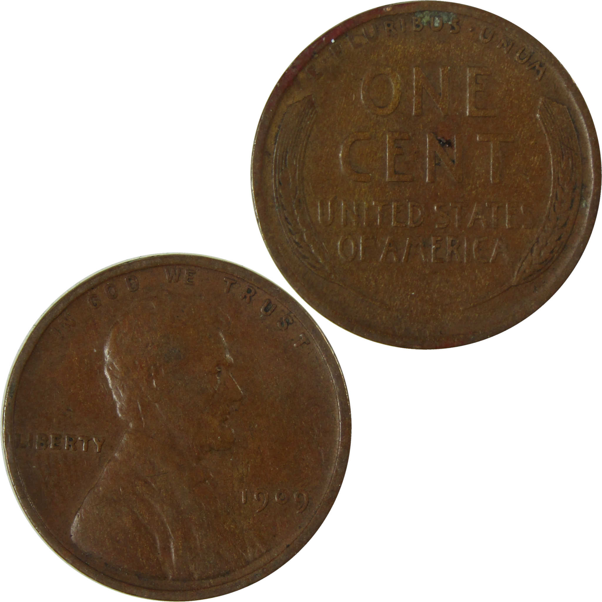 1909 VDB Lincoln Wheat Cent VF Very Fine Penny 1c Coin SKU:I26743