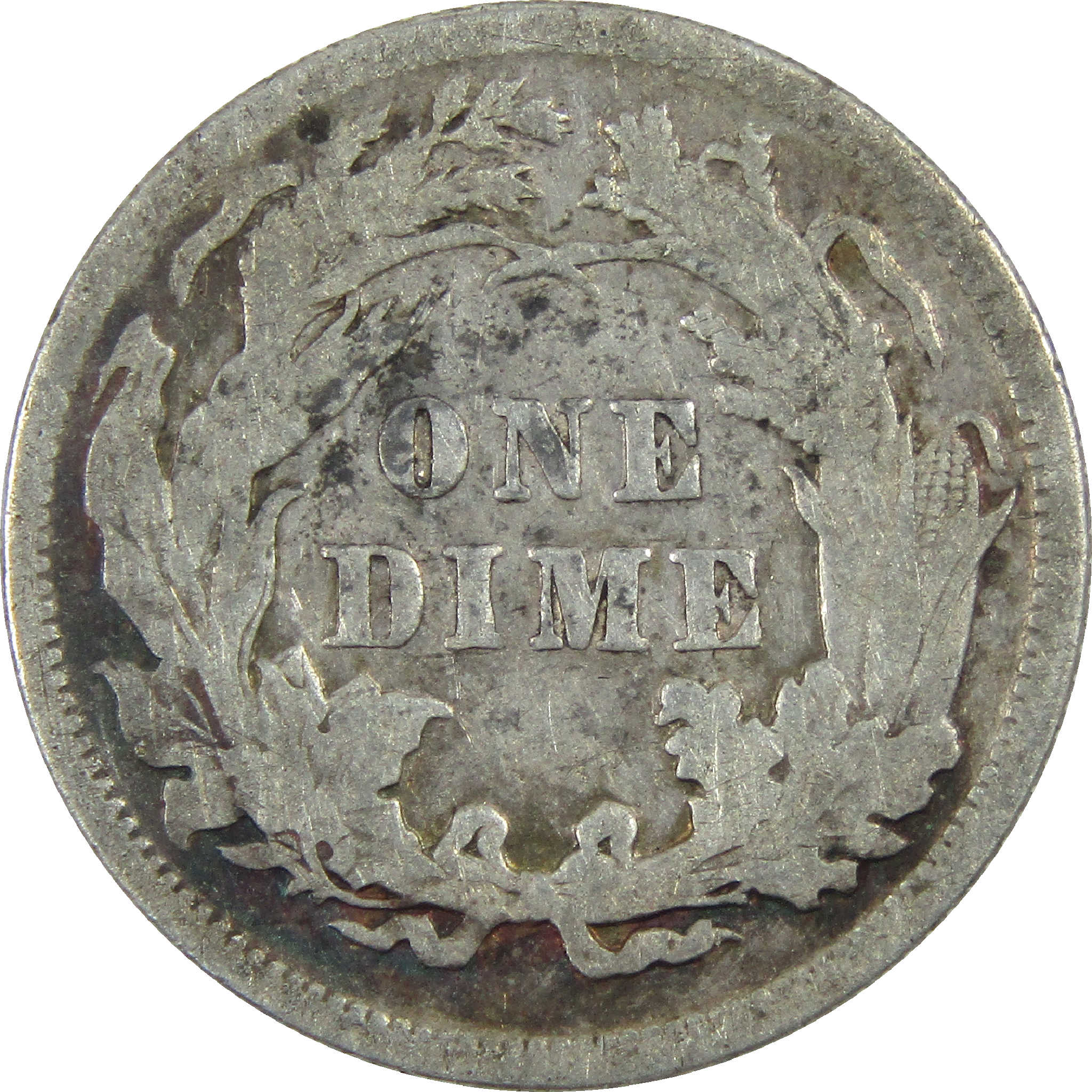 1891 Seated Liberty Dime VF Very Fine Silver 10c Coin SKU:I12271