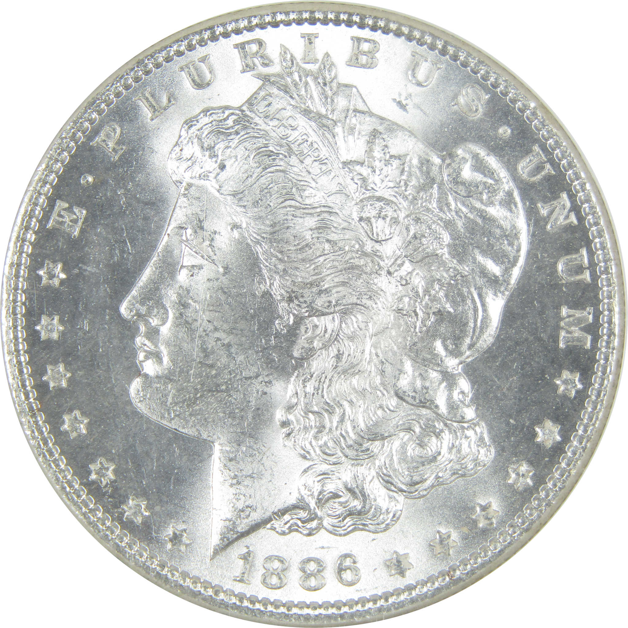 1886 Morgan Dollar MS 64 NGC Silver $1 Uncirculated Coin SKU:I15636 - Morgan coin - Morgan silver dollar - Morgan silver dollar for sale - Profile Coins &amp; Collectibles