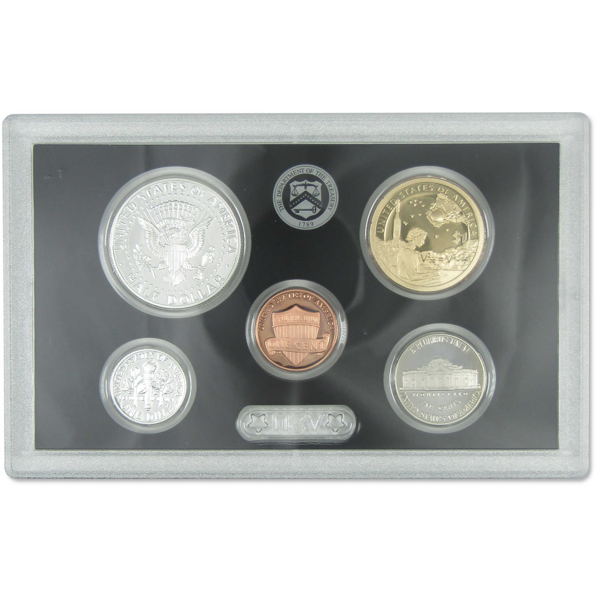 2019 Silver Proof Set U.S. Mint OGP COA No Reverse Proof Penny