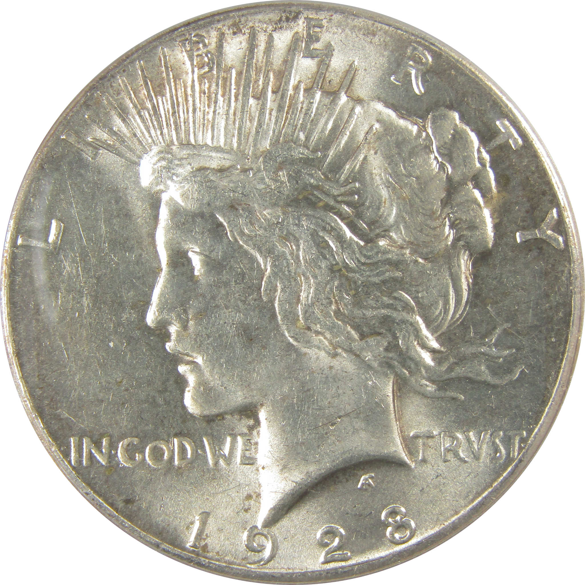 1928 Peace Dollar MS 62 ANACS Silver Uncirculated $1 Coin SKU:I20767