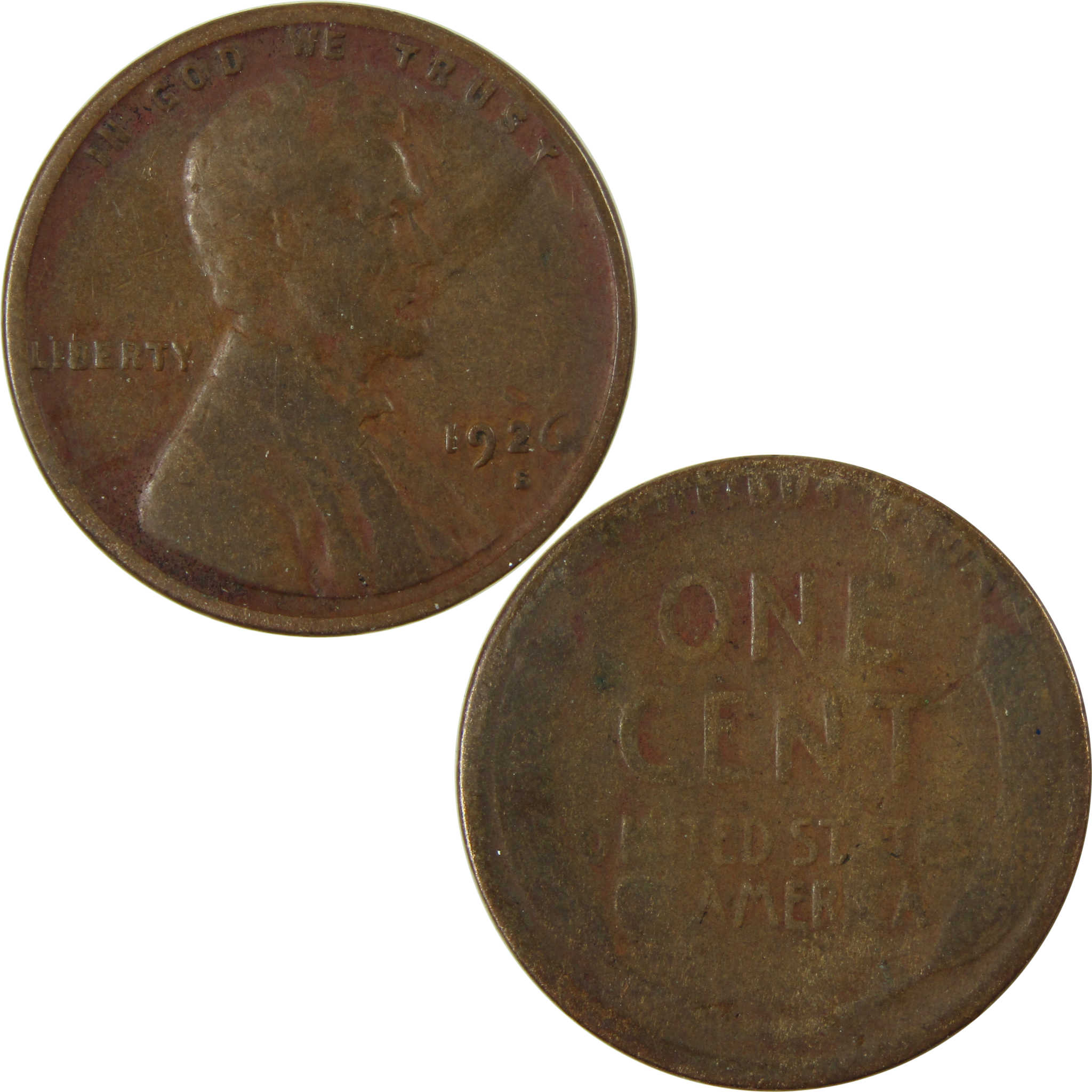 1926 S Lincoln Wheat Cent G Good Penny 1c Coin SKU:I26474