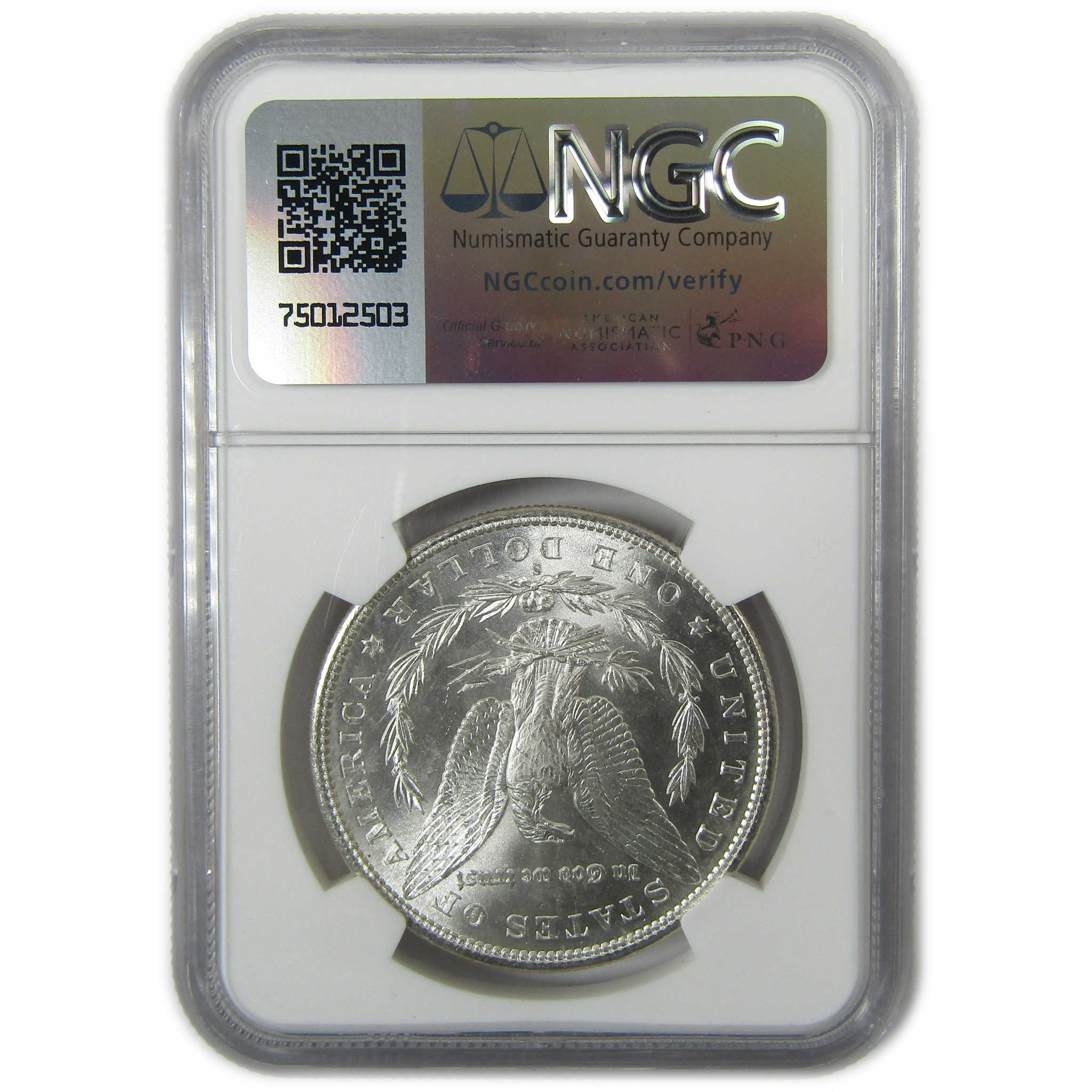 1881 S Morgan Silver Dollar BU Brilliant Uncirculated NGC SKU:CP1651