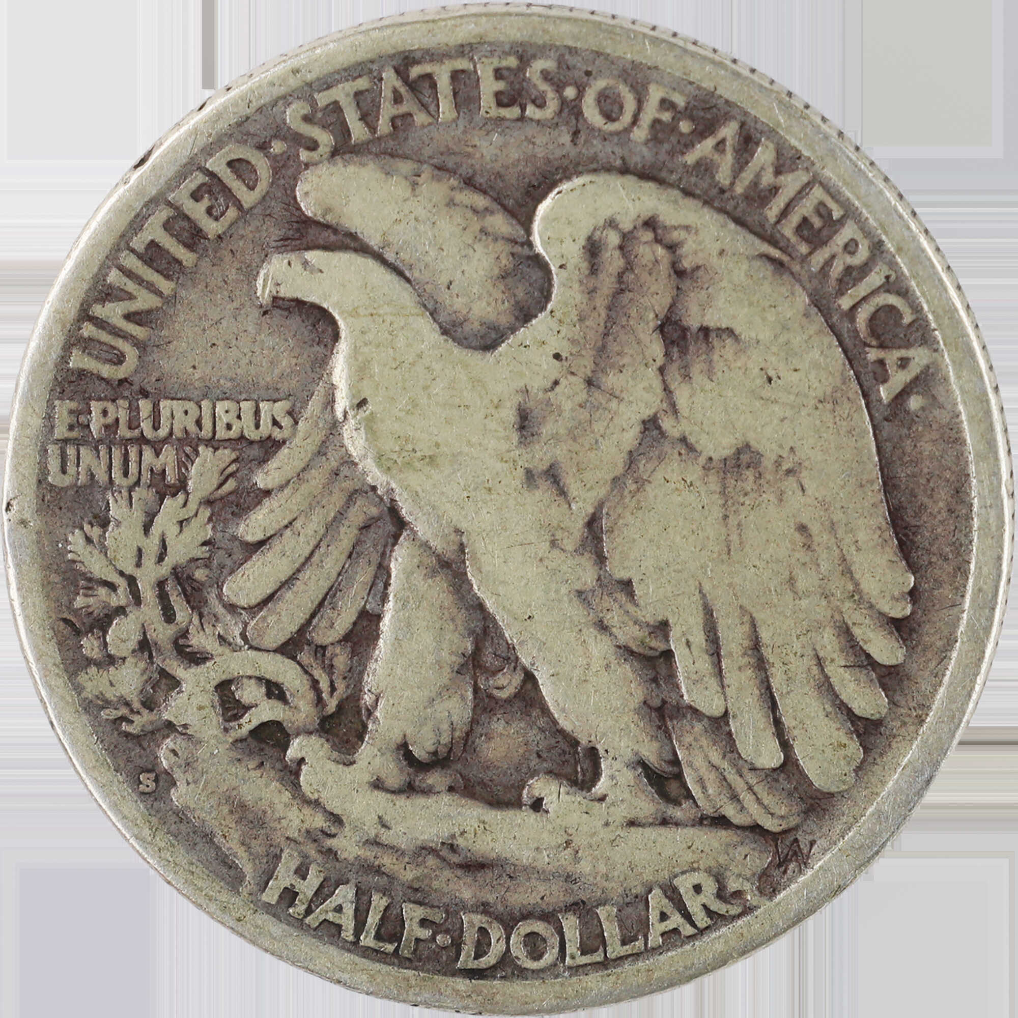 1927 S Liberty Walking Half Dollar VG Very Good Silver 50c SKU:I12033