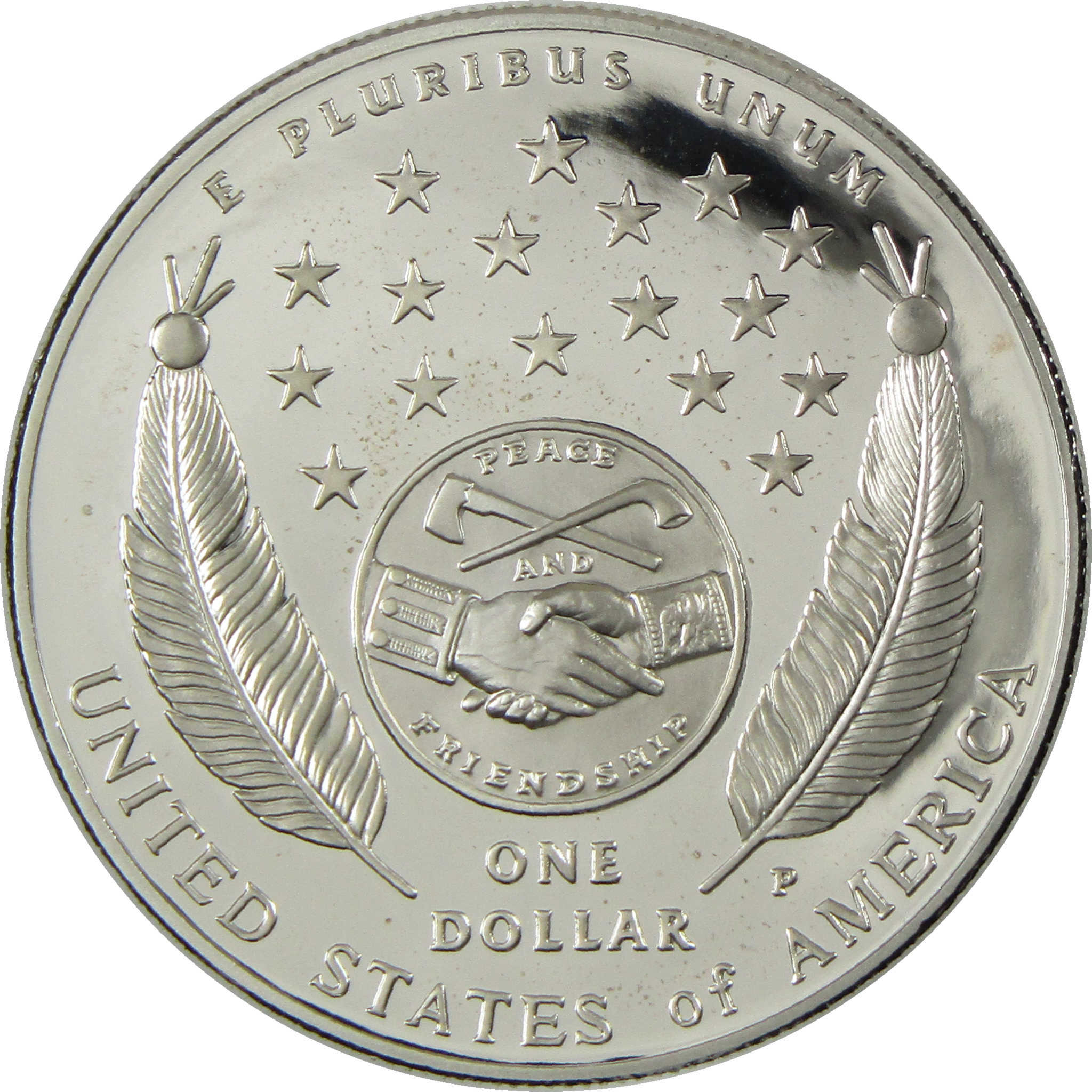 2004 P Lewis and Clark Commemorative Silver Dollar Proof $1 Coin