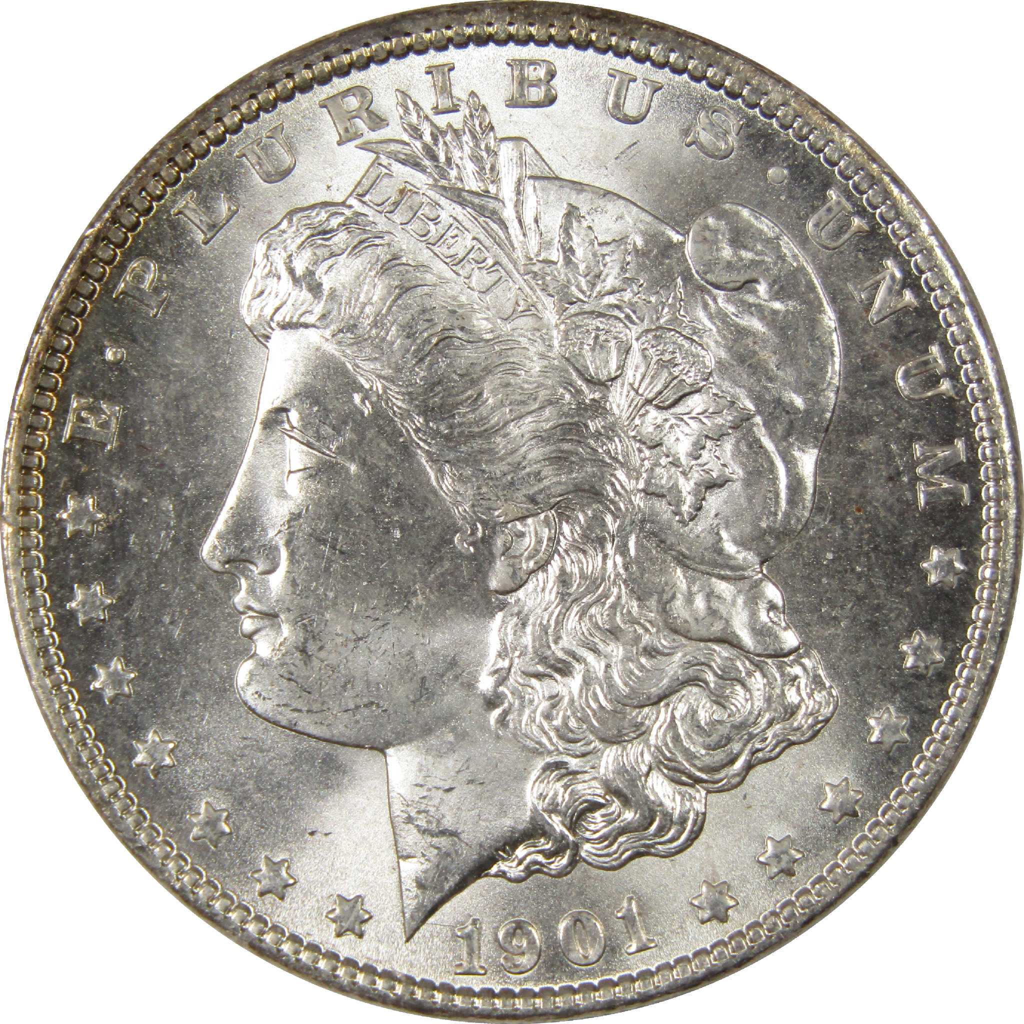 1901 O Morgan Dollar BU Choice Uncirculated Silver $1 Coin - Morgan coin - Morgan silver dollar - Morgan silver dollar for sale - Profile Coins &amp; Collectibles