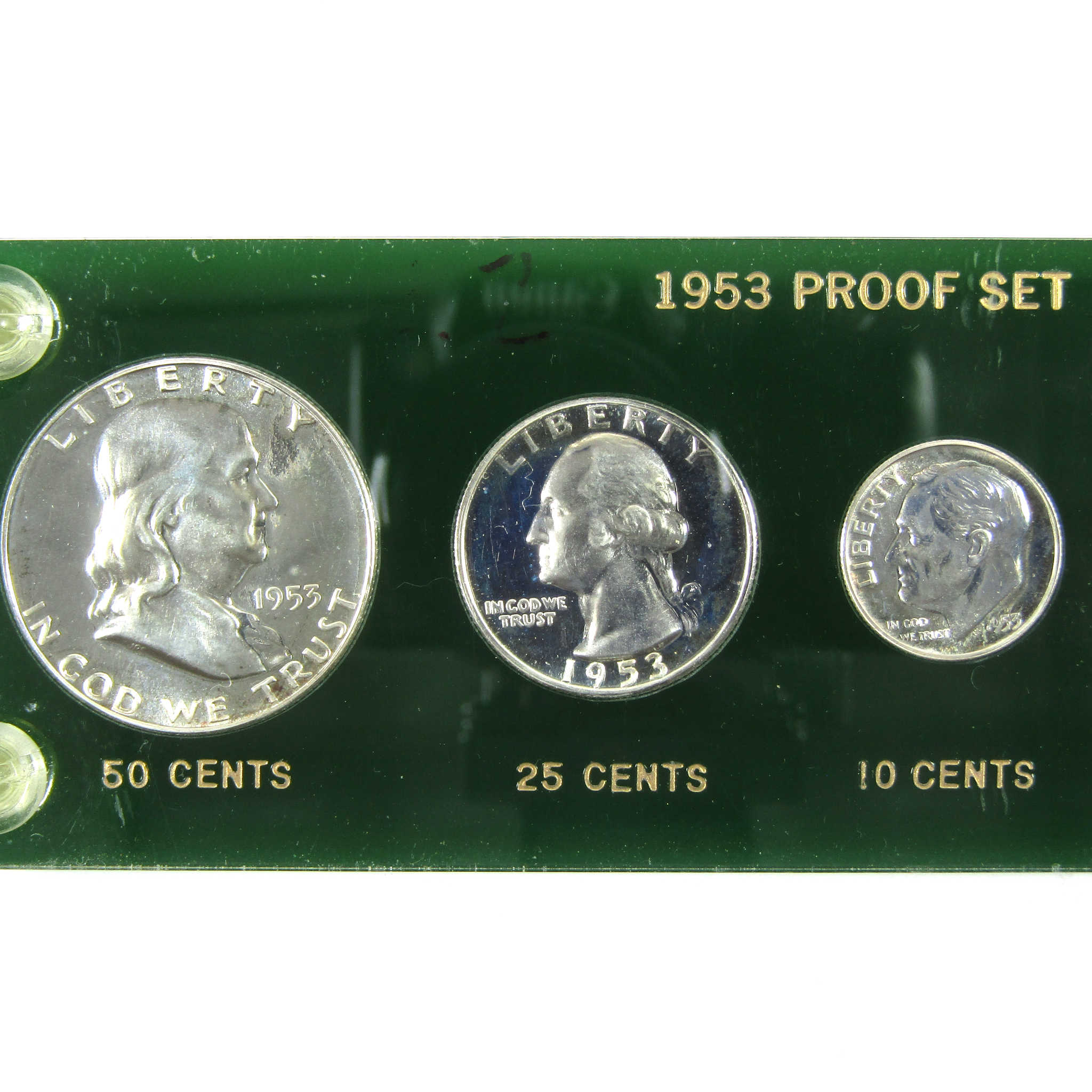 1953 Proof Set 5 Piece Choice Proof with Holder SKU:I14895