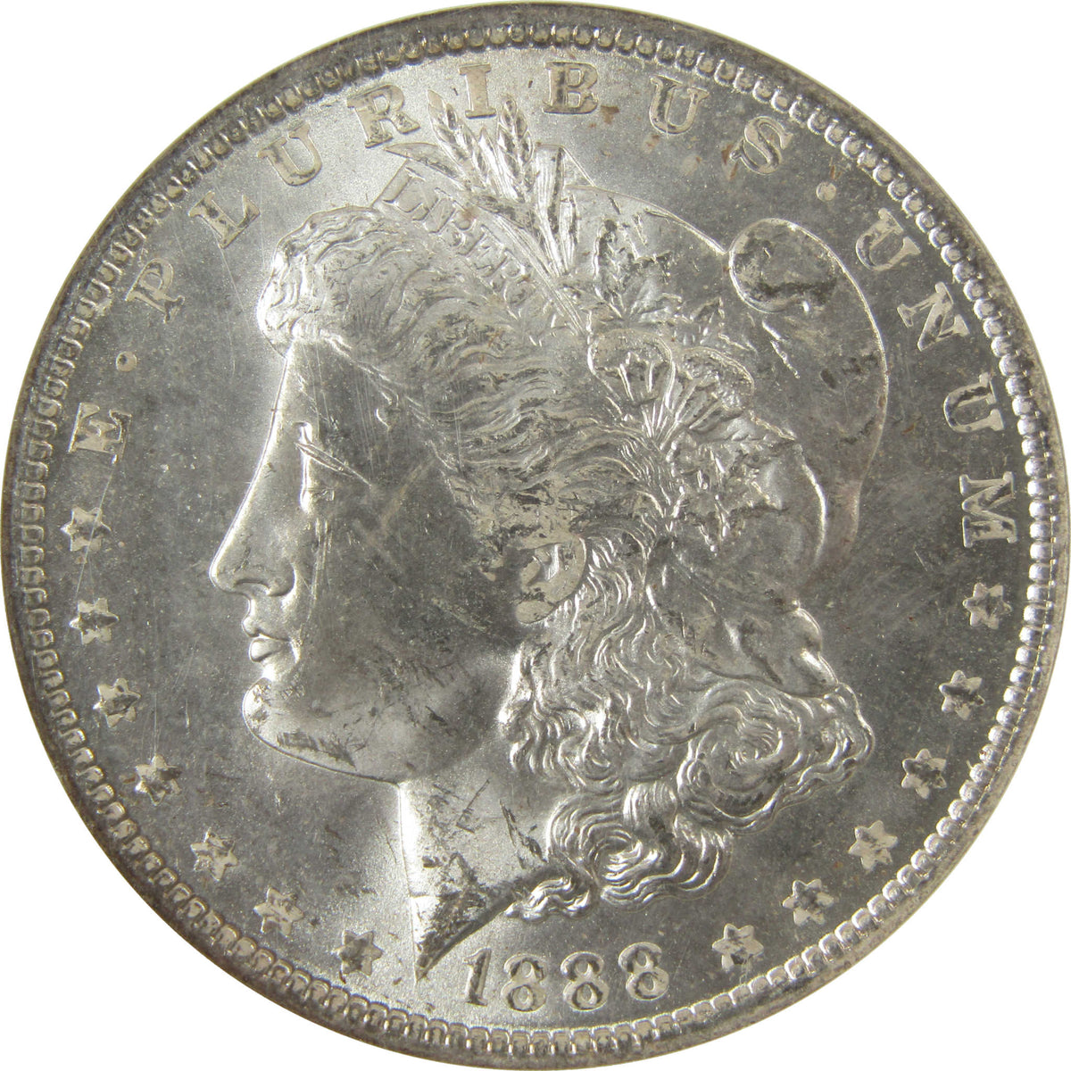 1888 O Morgan Silver $1 MS 63 NGC Fitzgerald Collection SKU:CP1665