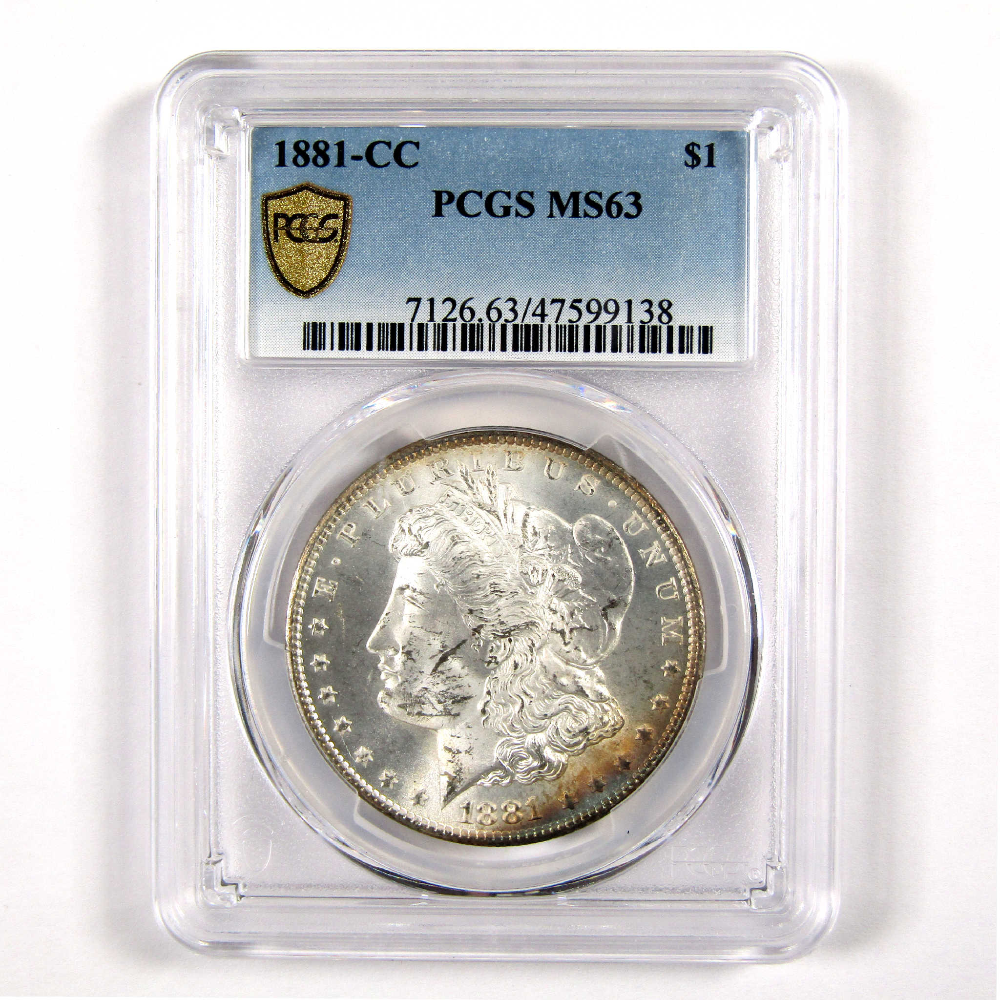 1881 CC Morgan Dollar MS 63 PCGS Silver $1 Unc Coin SKU:I11551 - Morgan coin - Morgan silver dollar - Morgan silver dollar for sale - Profile Coins &amp; Collectibles