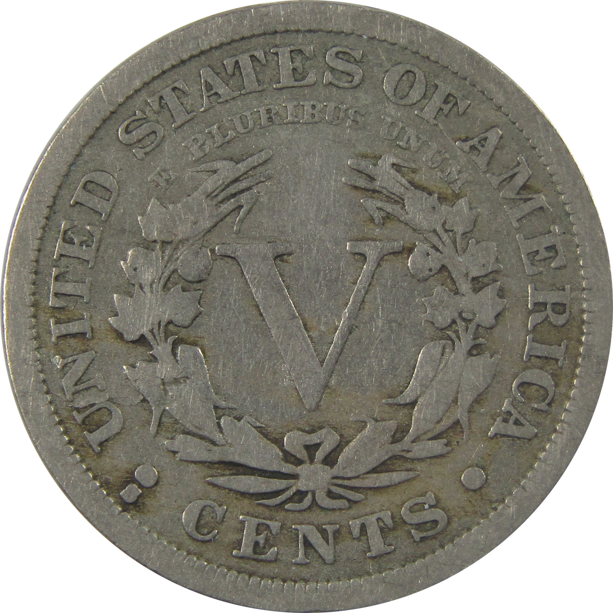 1912 S Liberty Head V Nickel VG Very Good 5c Coin SKU:I25235