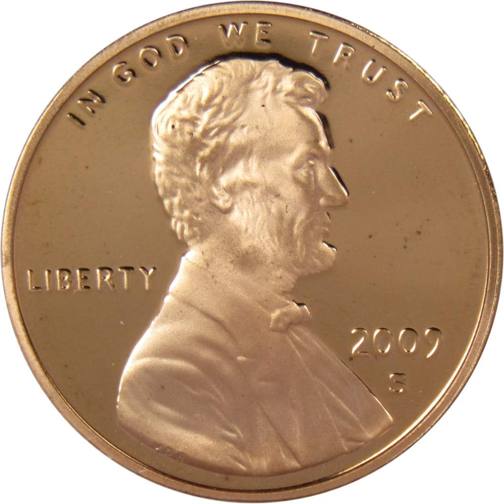 2009 S Formative Years Lincoln Bicentennial Cent Proof Penny 1c Coin