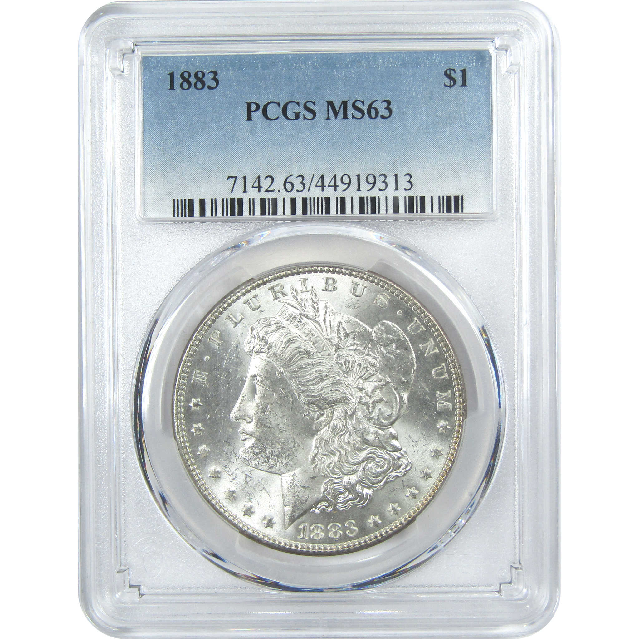 1883 Morgan Dollar MS 63 PCGS Silver $1 Uncirculated Coin SKU:I16603 - Morgan coin - Morgan silver dollar - Morgan silver dollar for sale - Profile Coins &amp; Collectibles