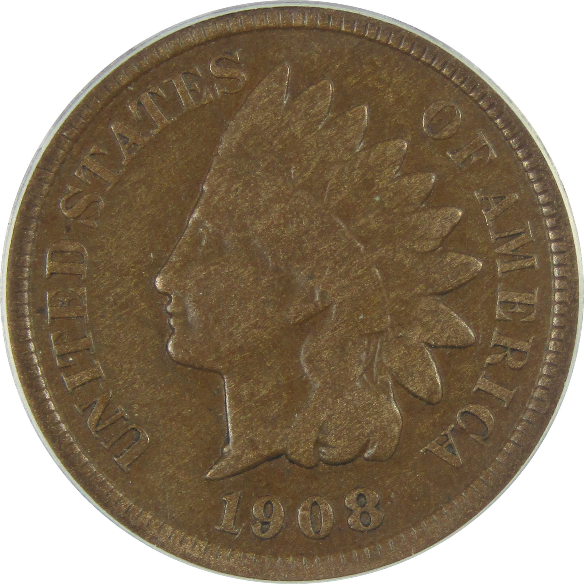 1908 S Indian Head Cent G 6 ANACS Penny 1c Coin SKU:I15240