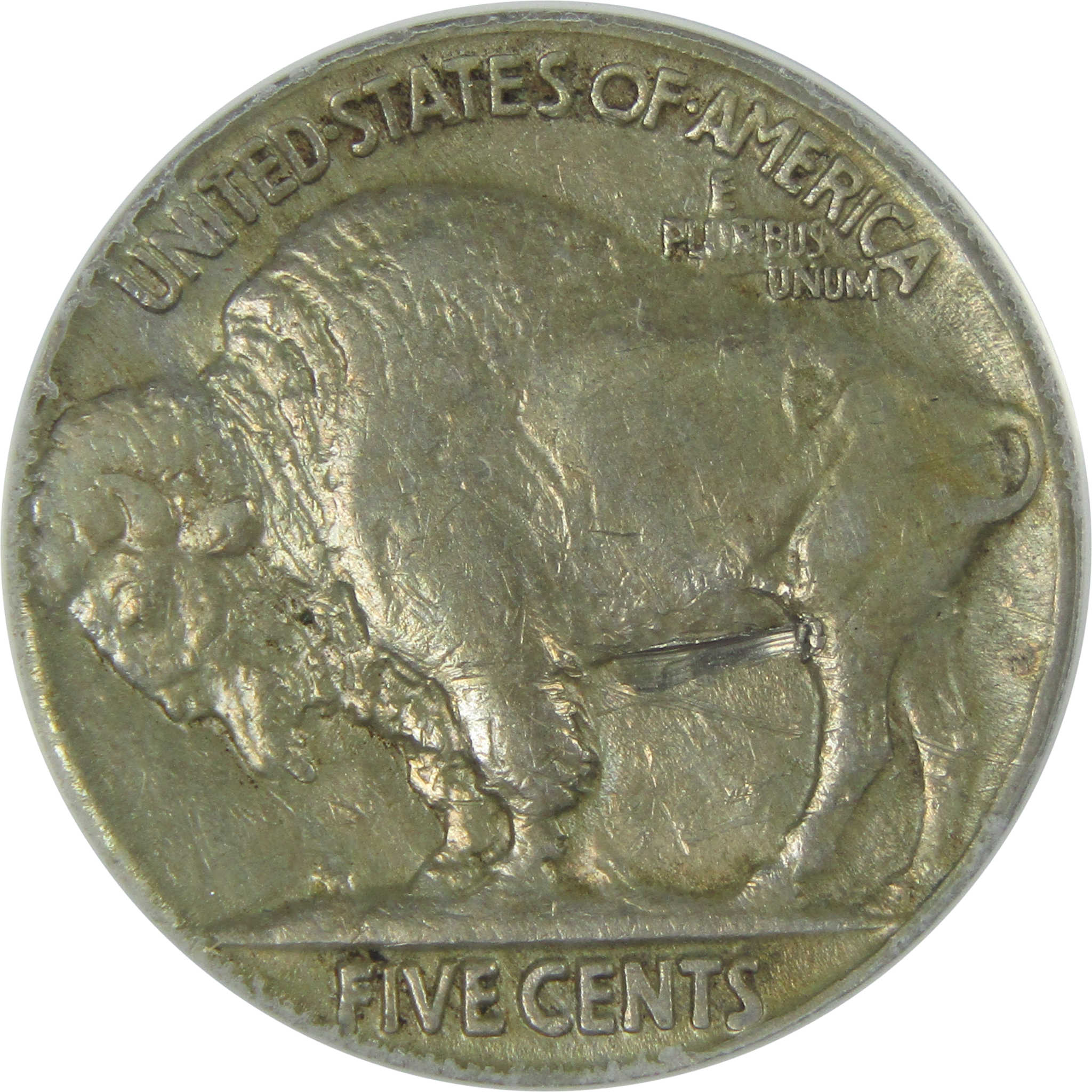 1914 Indian Head Buffalo Nickel EF 45 Details ANACS 5c Coin SKU:I16106