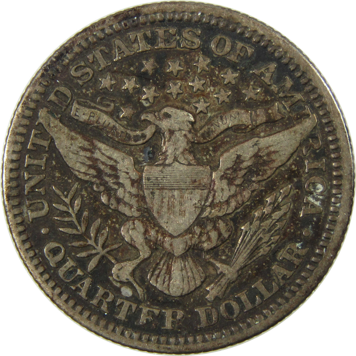 1905 Barber Silver Quarter VF Very Fine 25c Coin SKU:I28527