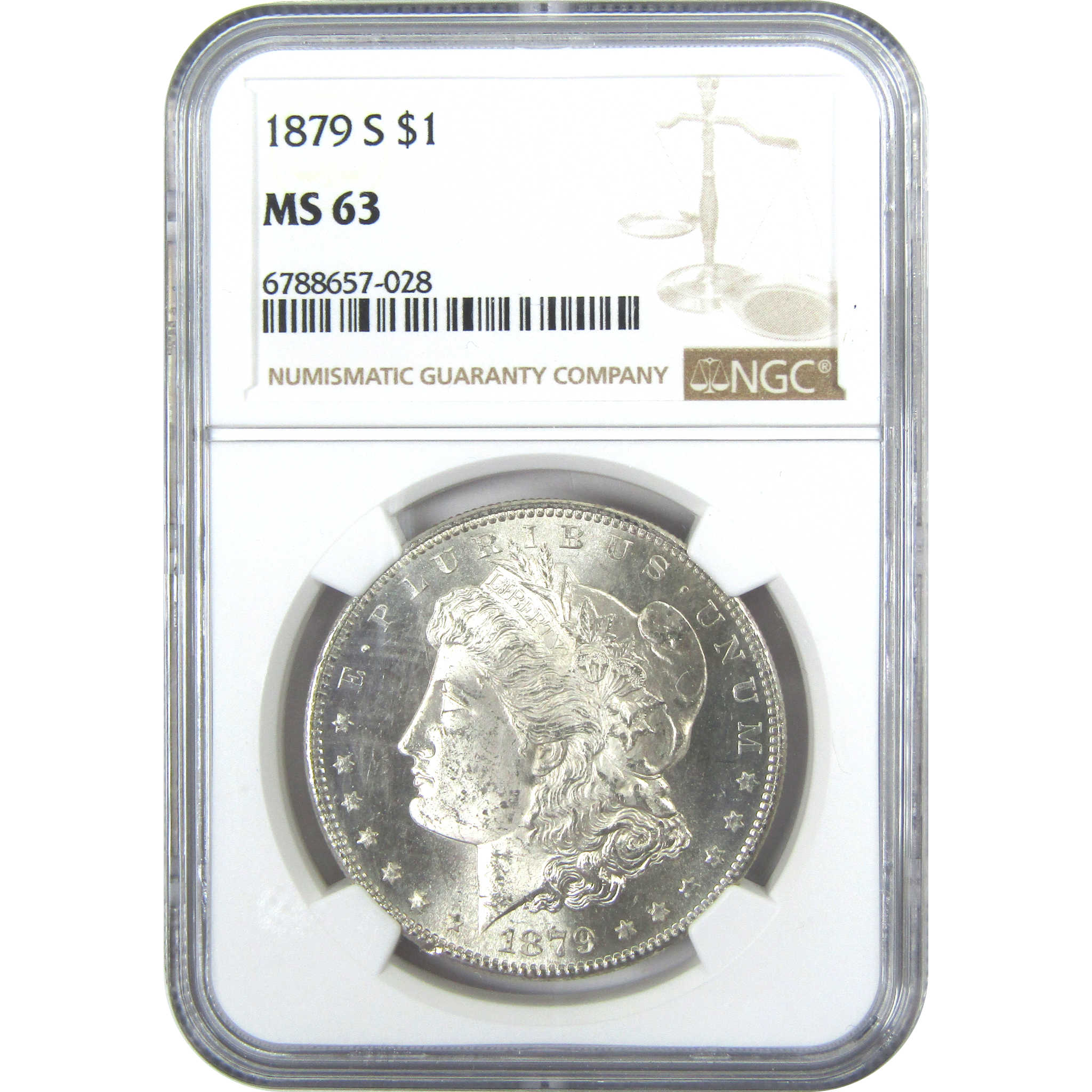 1879 S Morgan Dollar MS 63 NGC Silver $1 Uncirculated Coin SKU:I15827 - Morgan coin - Morgan silver dollar - Morgan silver dollar for sale - Profile Coins &amp; Collectibles