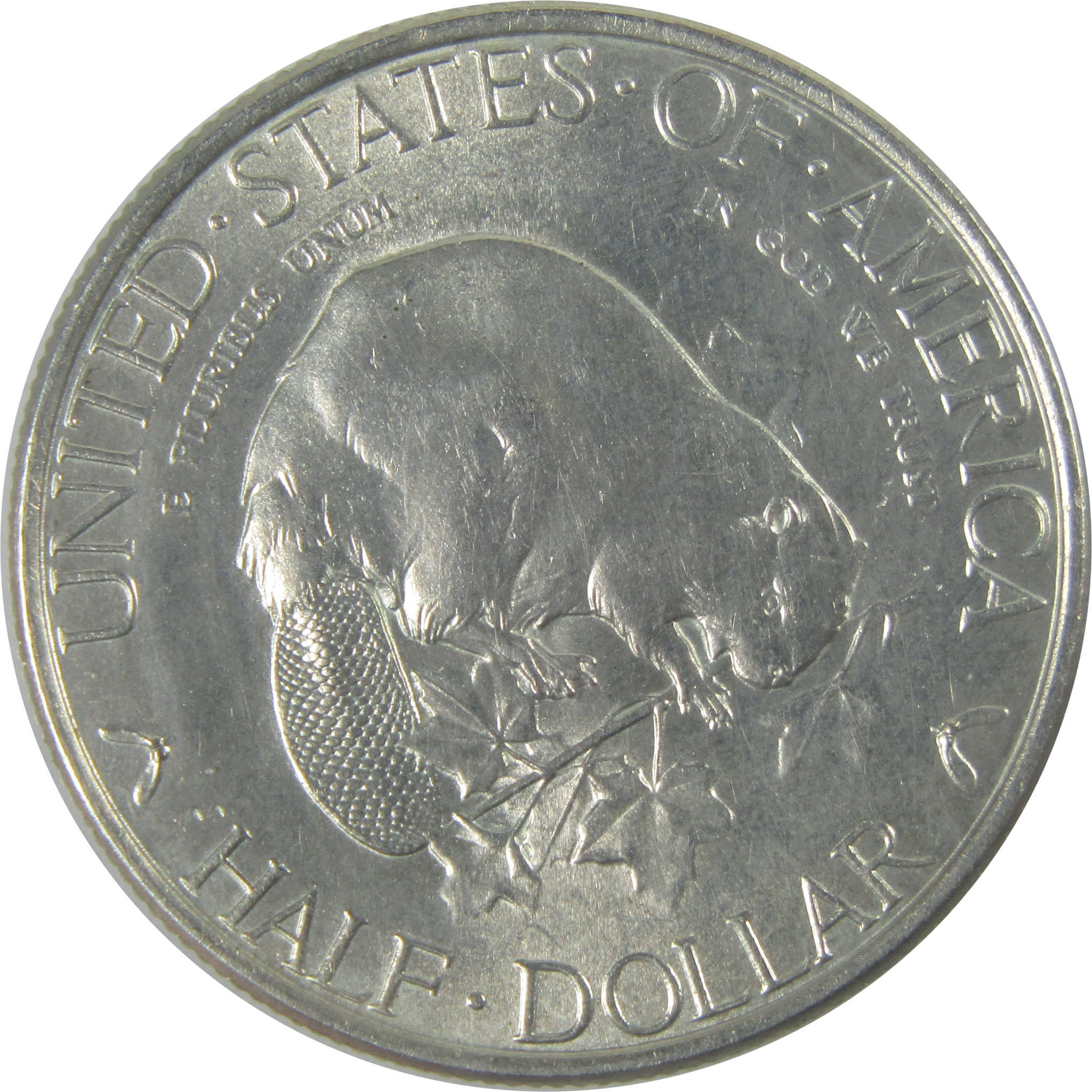 Albany New York Commemorative Half Dollar 1936 AU About Uncirculated