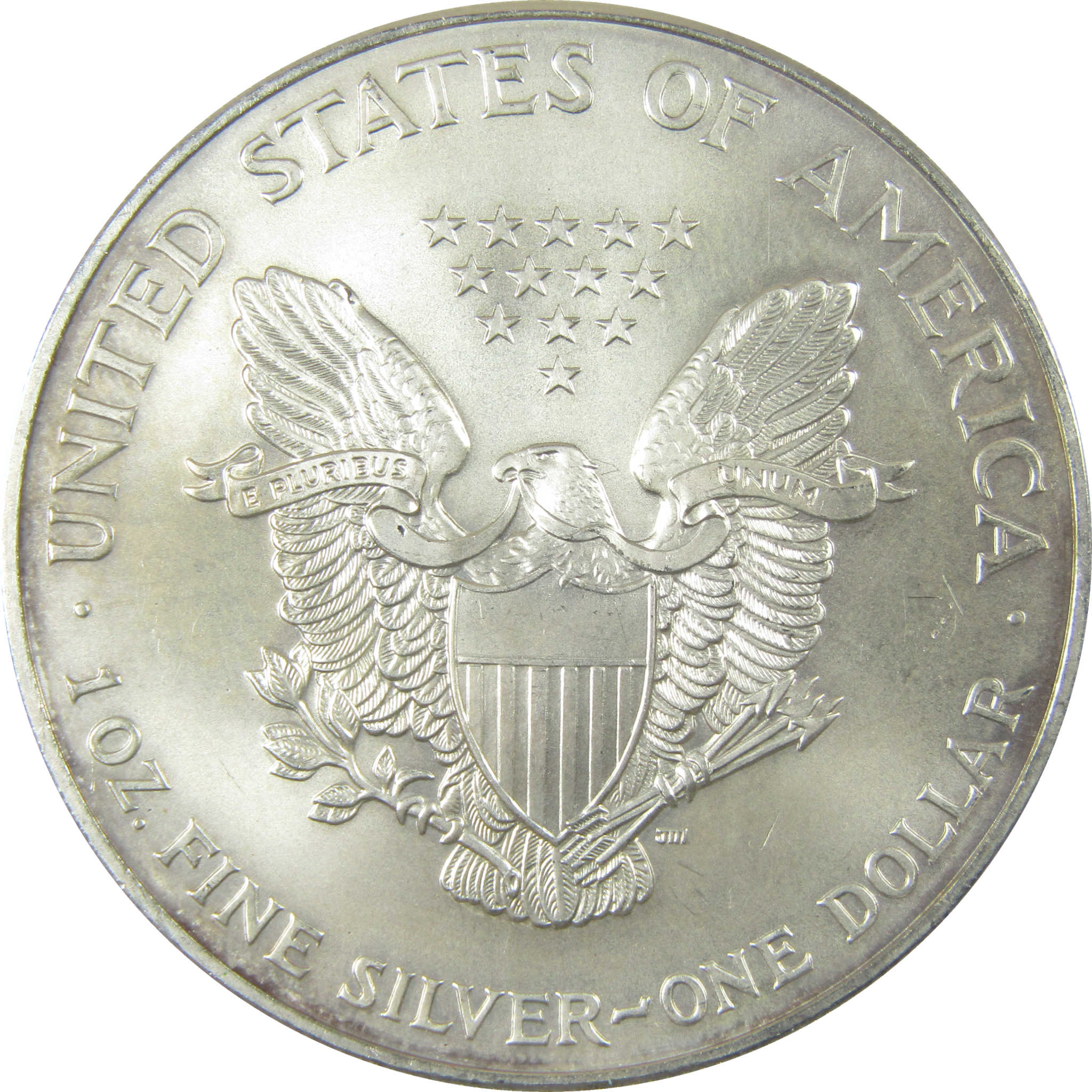 2001 American Silver Eagle Uncirculated Mint State $1 Coin SKU:CP1514