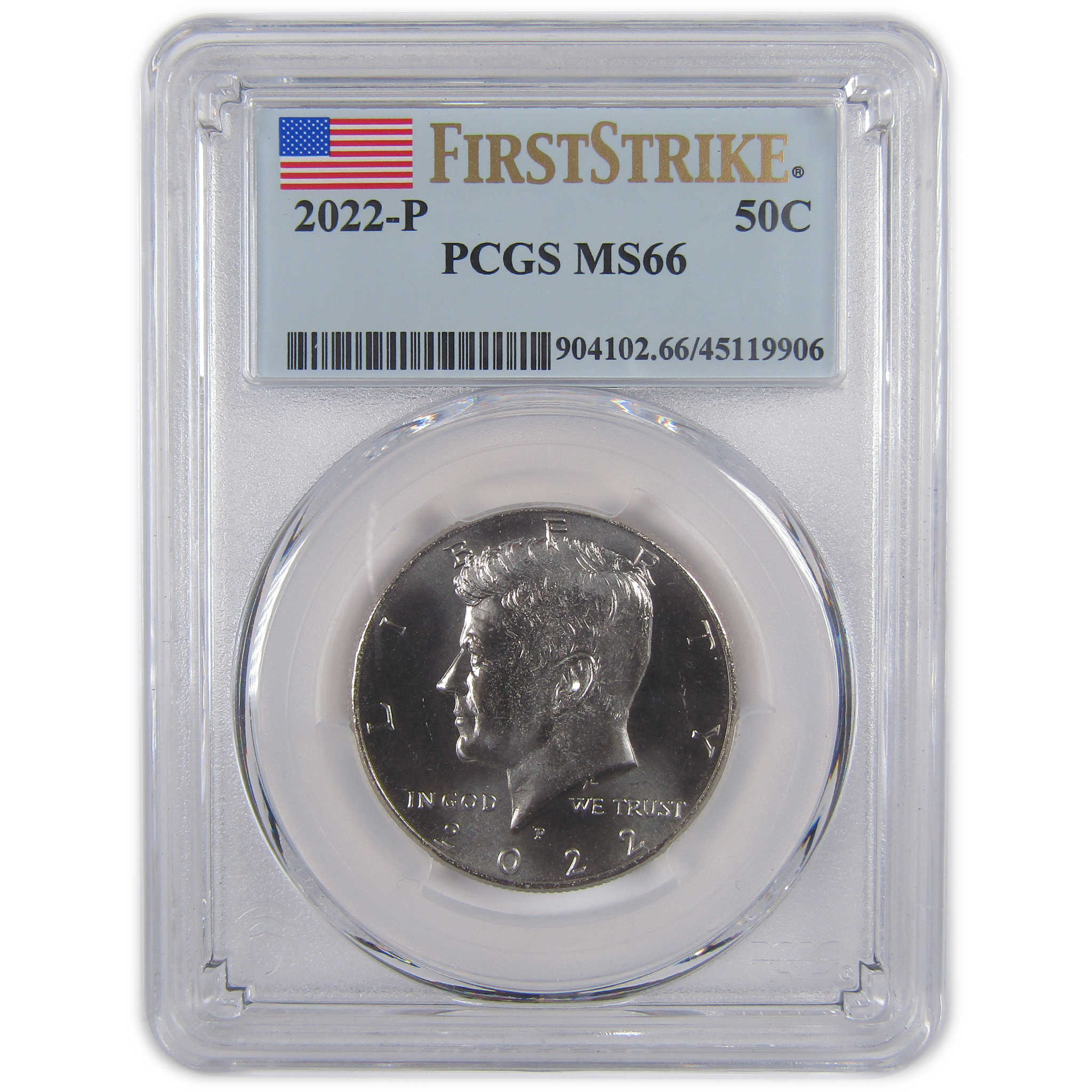 2022 P Kennedy Half Dollar MS 66 PCGS Clad First Strike SKU:CPC9771