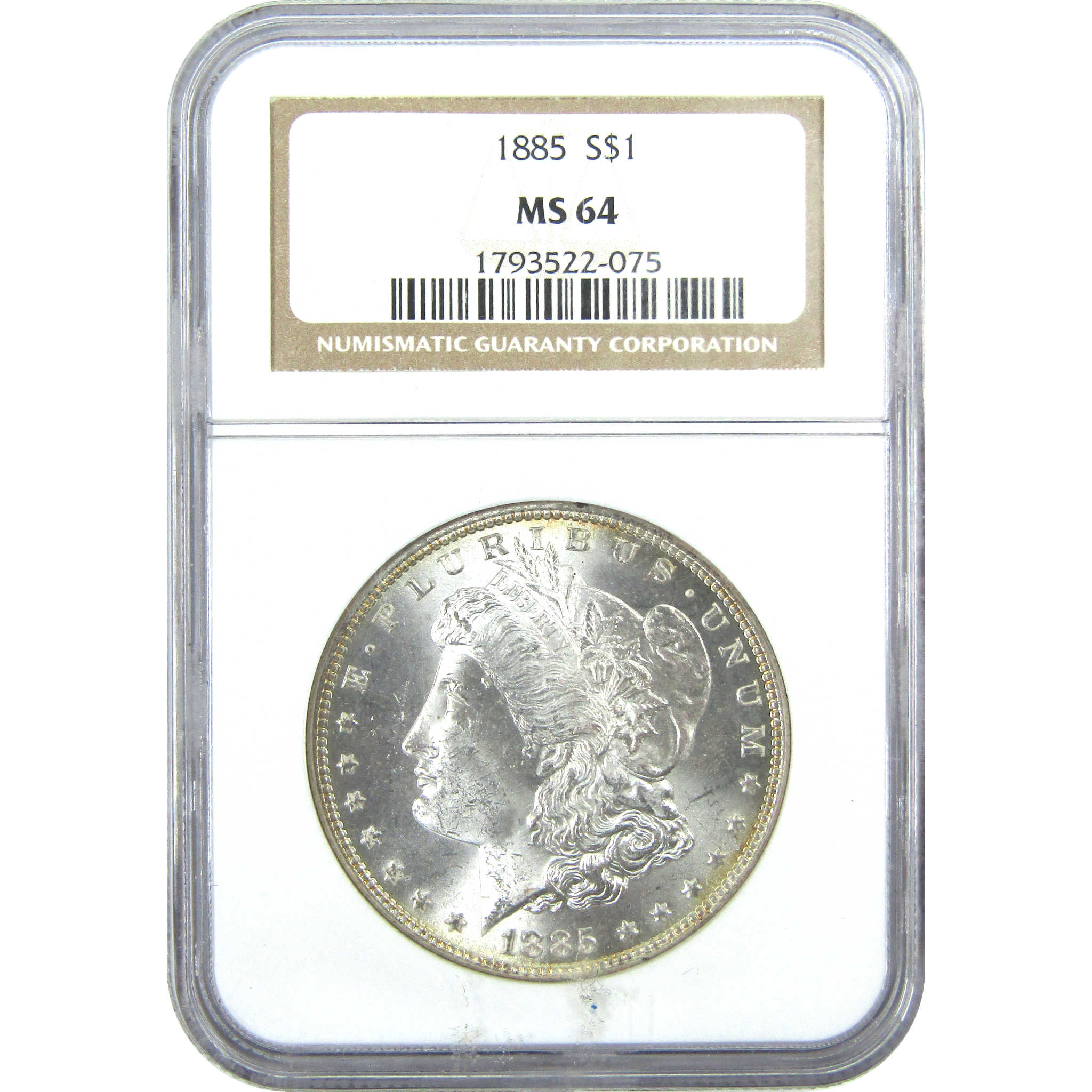 1885 Morgan Dollar MS 64 NGC Silver $1 Uncirculated Coin SKU:I15972 - Morgan coin - Morgan silver dollar - Morgan silver dollar for sale - Profile Coins &amp; Collectibles