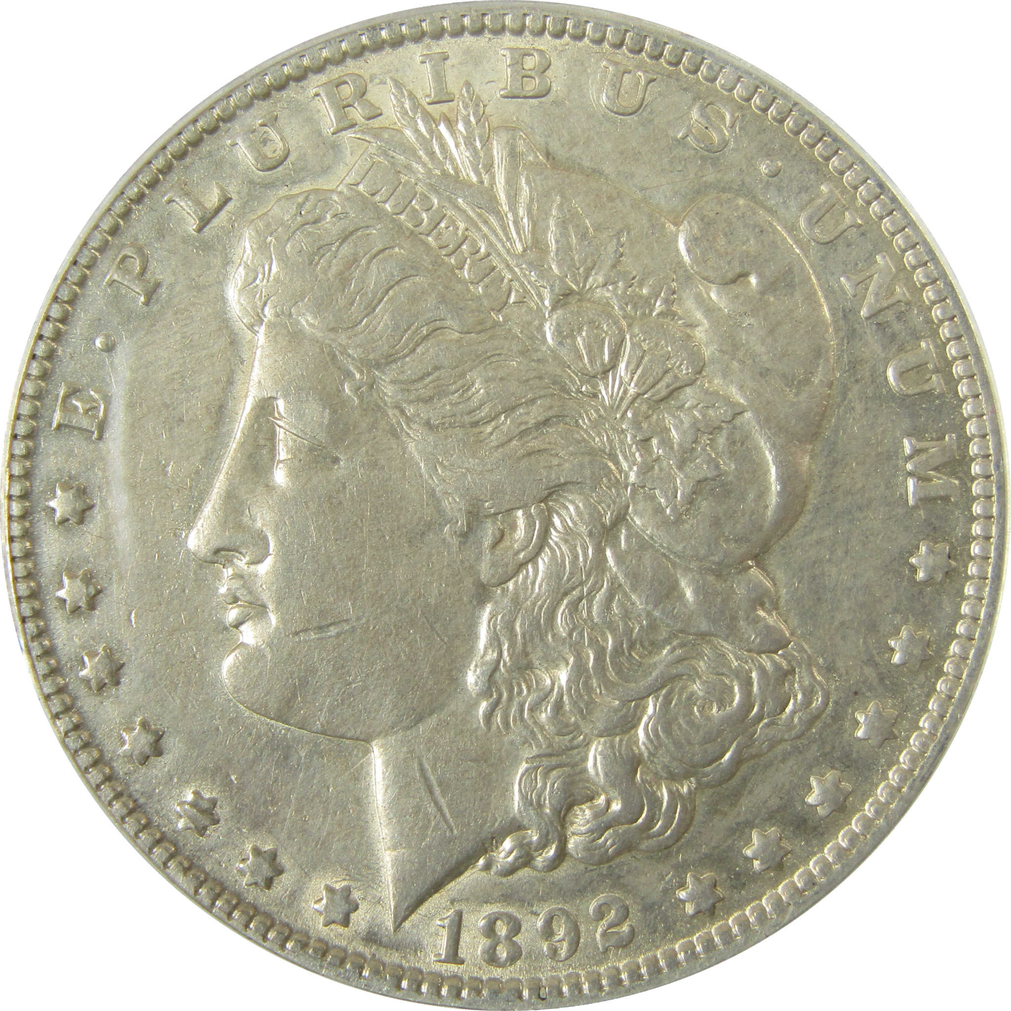 1892 O Morgan Silver Dollar EF 45 Details ANACS $1 Coin SKU:I28462