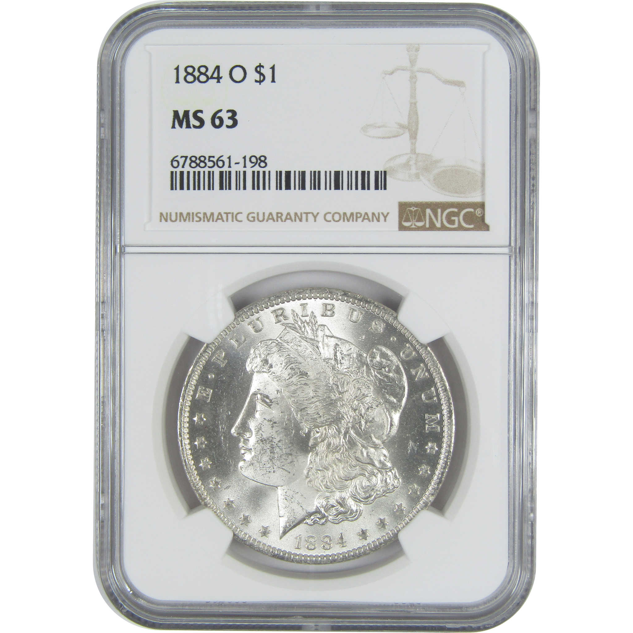 1884 O Morgan Dollar MS 63 NGC Silver $1 Uncirculated Coin SKU:I15660 - Morgan coin - Morgan silver dollar - Morgan silver dollar for sale - Profile Coins &amp; Collectibles