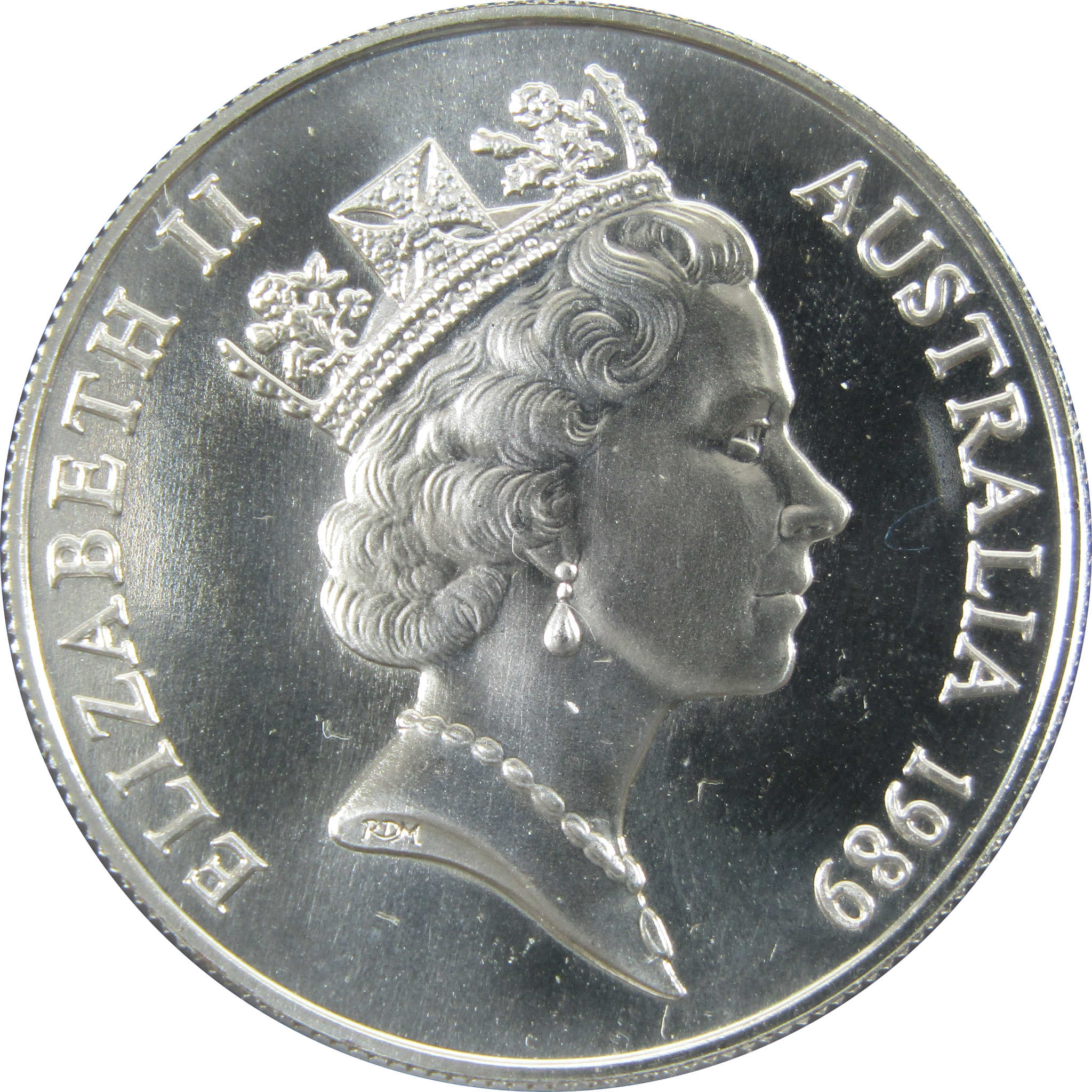 1989 Australia Queensland 20 g .925 Silver $10 SKU:CPC6226