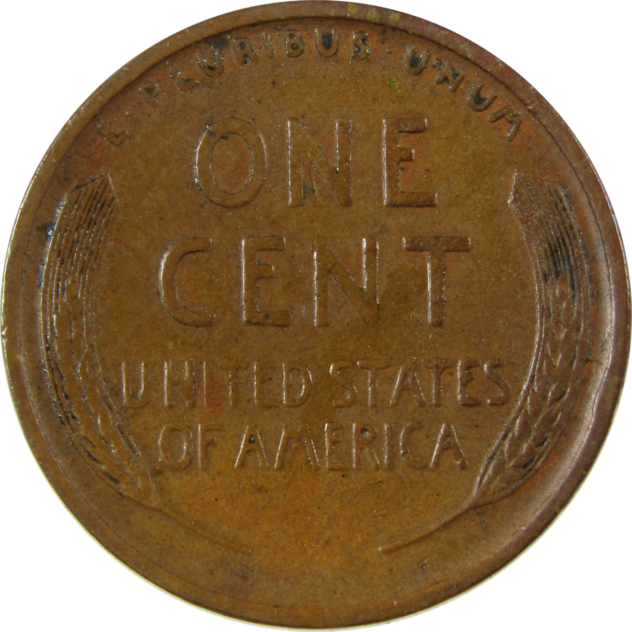 1909 Lincoln Wheat Cent F Fine Details Penny 1c Coin SKU:I26341