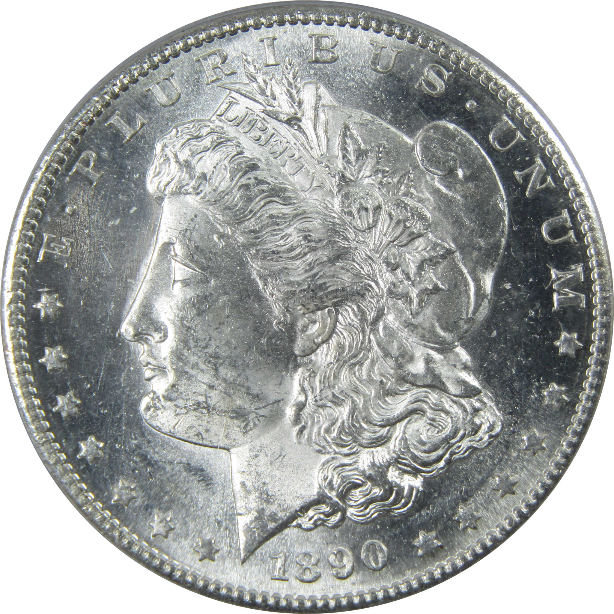 1890 S Morgan Dollar MS 64 PCGS Silver $1 Uncirculated Coin SKU:I13923 - Morgan coin - Morgan silver dollar - Morgan silver dollar for sale - Profile Coins &amp; Collectibles