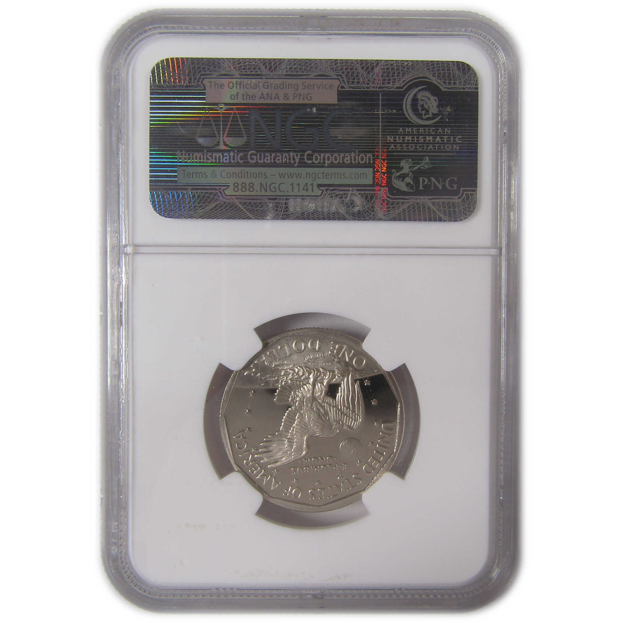 1999 P Susan B Anthony Dollar PF 70 UCAM NGC Clad Proof SKU:CPC9920