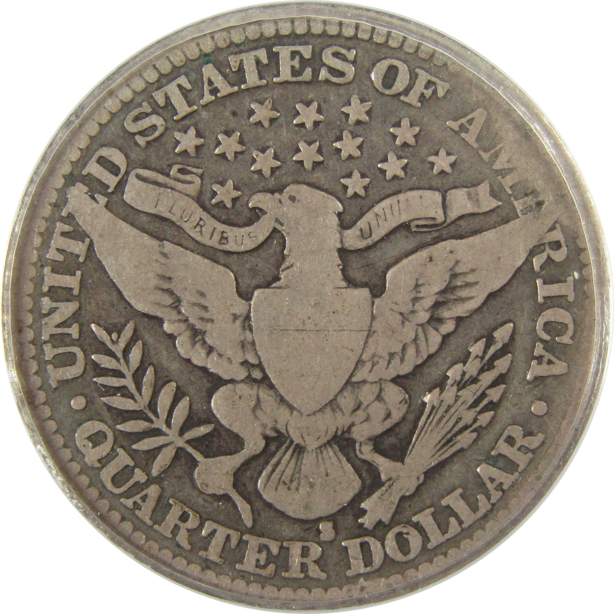 1914 S Barber Silver Quarter G 6 ANACS 25c Coin Collectible SKU:I28022