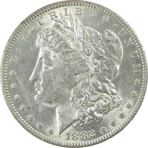 1882 O Morgan Silver Dollar AU About Uncirculated Details SKU:CP1696