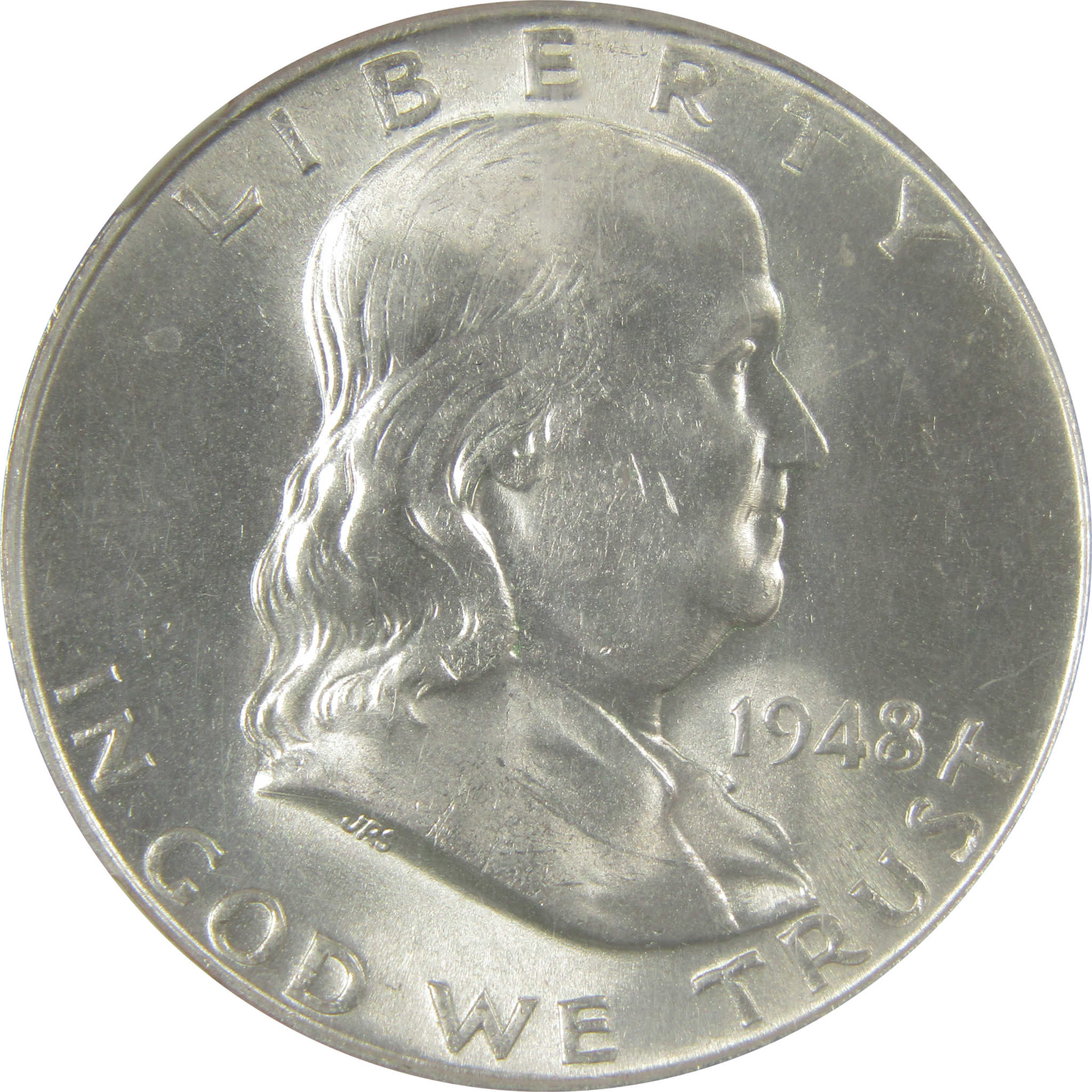 1948 Franklin 50c MS 64 FBL NGC SKU:I23573